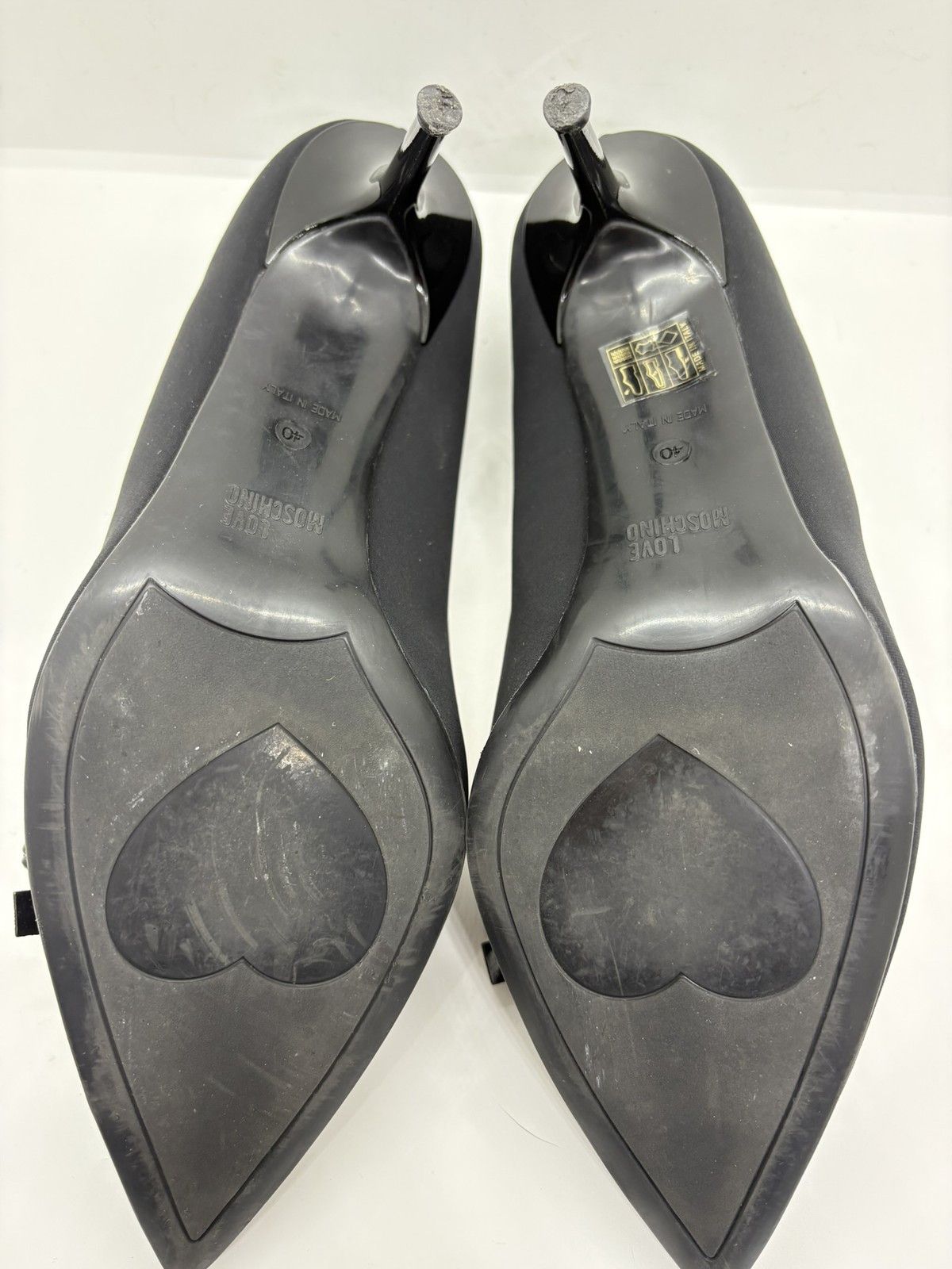 Love Moschino Love Moschino stilettos black bow elegant leather size 40 Size US 10 / IT 40 - 7 Thumbnail