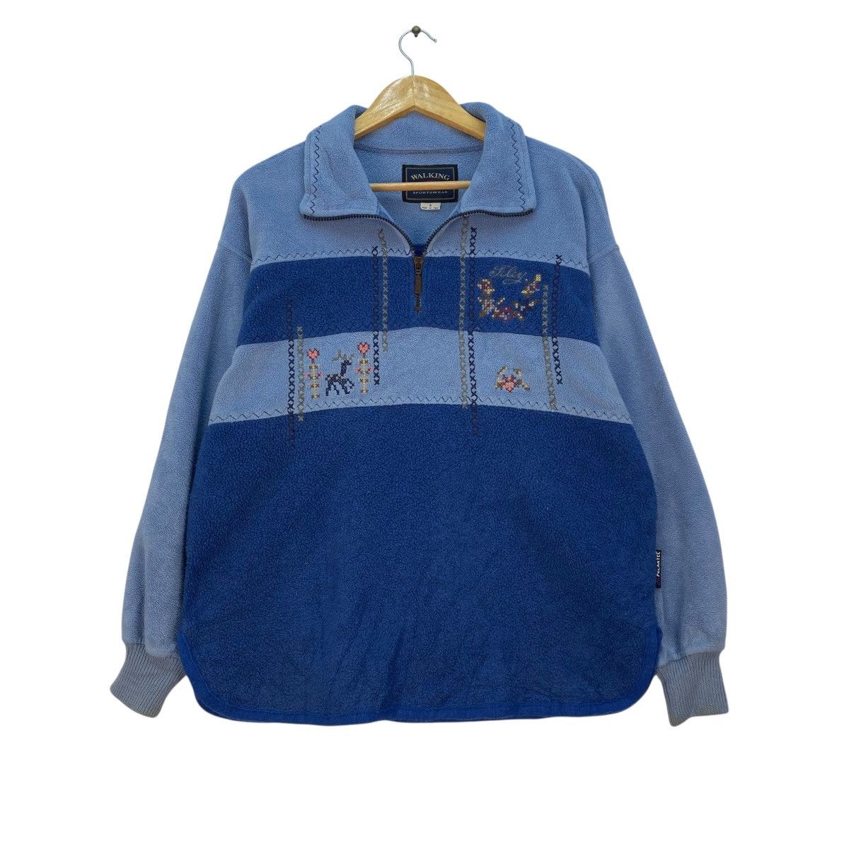 Japanese Brand 💥Vintage Walking Silvy Polartec Fleece Jacket Size M / US 6-8 / IT 42-44 - 1 Thumbnail