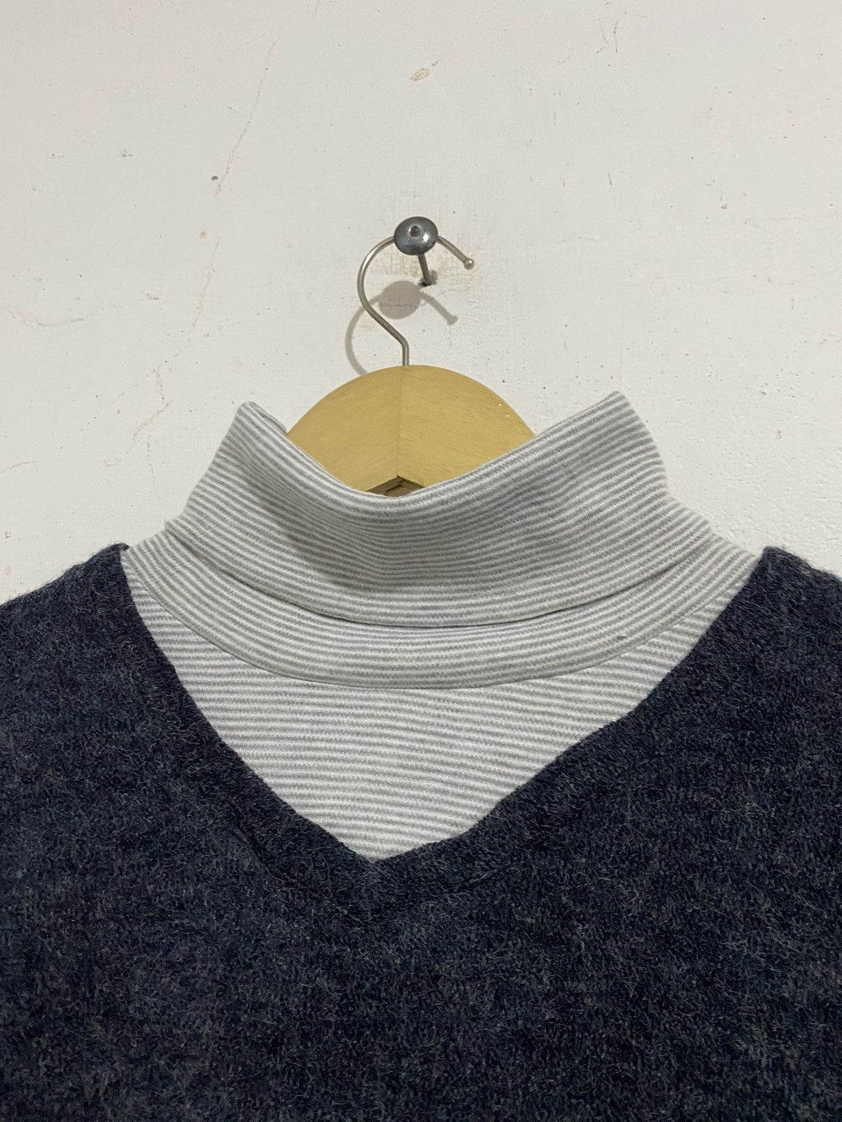 Issey Miyake 💸BINDINGOFFER💸 Plusone Knitted Turtleneck Kmrii Lgb Styled Size US M / EU 48-50 / 2 - 6 Thumbnail