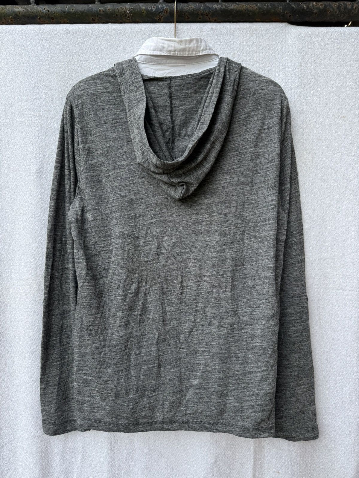 Hysteric Glamour Double layers cardigan hoodie button up shirt Size US M / EU 48-50 / 2 - 2 Thumbnail
