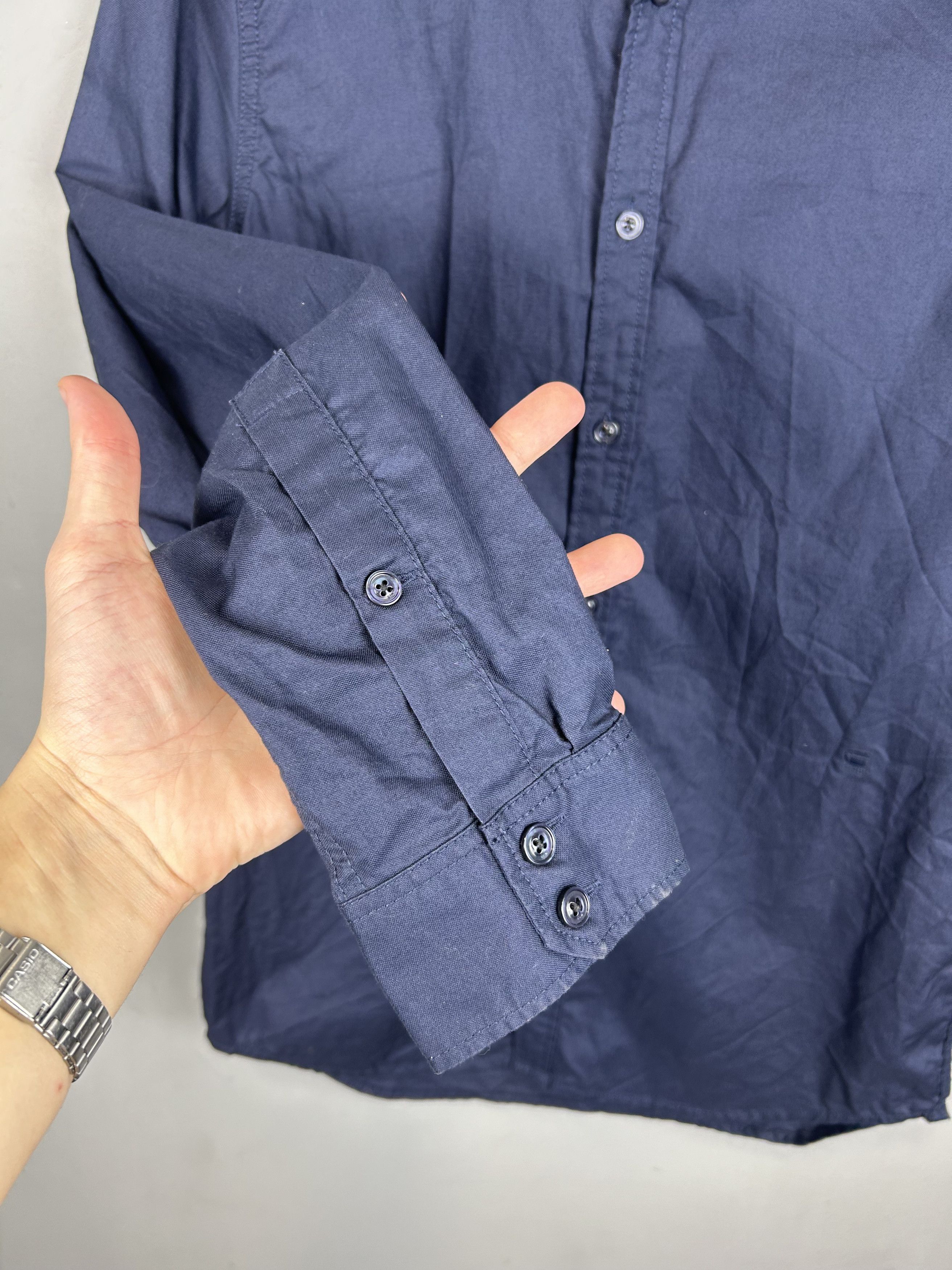 G-Star G-Star Raw Shirt Stalt C-Less Clean Long Sleeve Navy Size US M / EU 48-50 / 2 - 4 Thumbnail