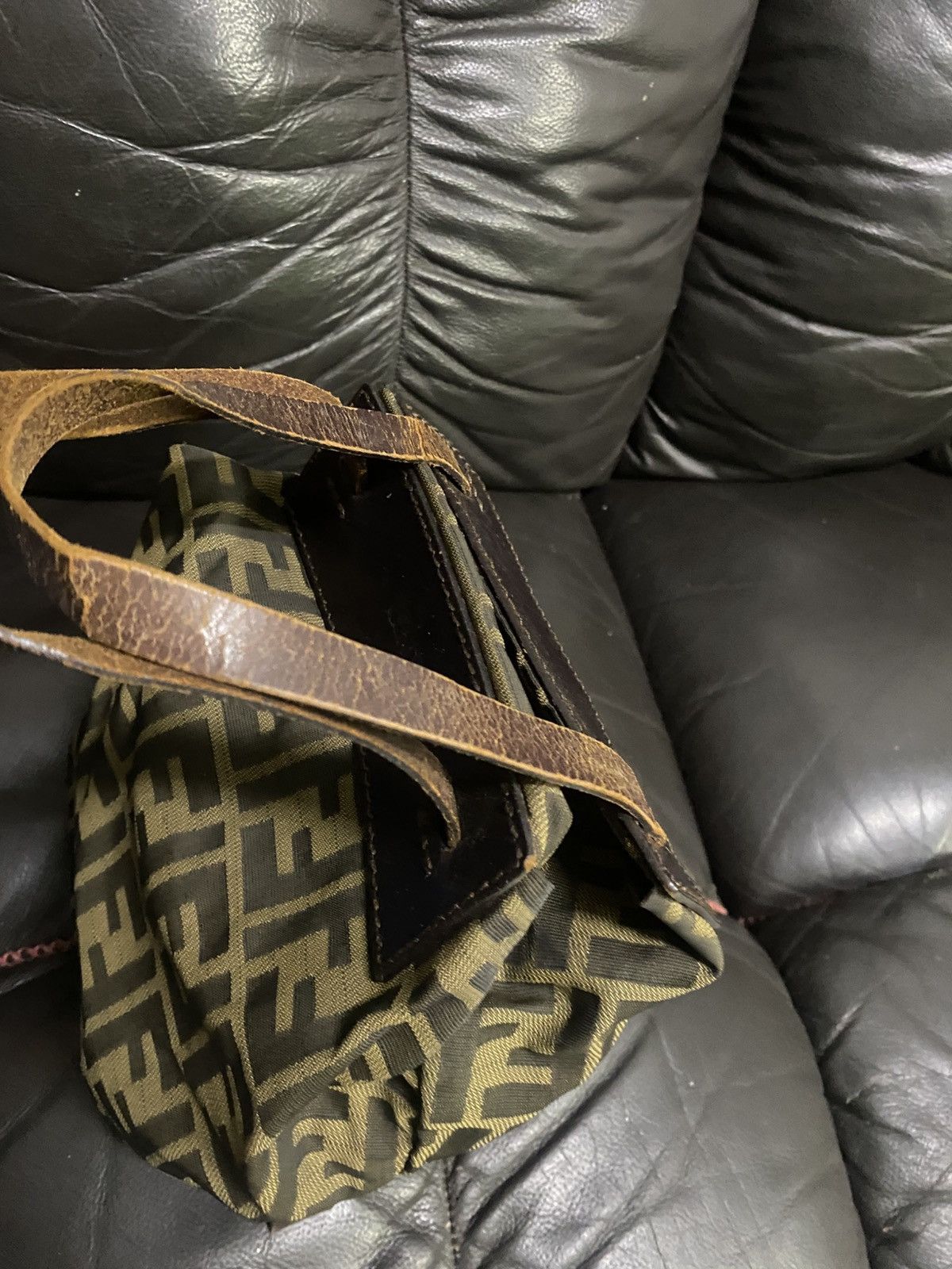 Fendi Authentic Vintage Fendi Zucca Monogram Mini Tote Bag Size ONE SIZE - 17 Thumbnail