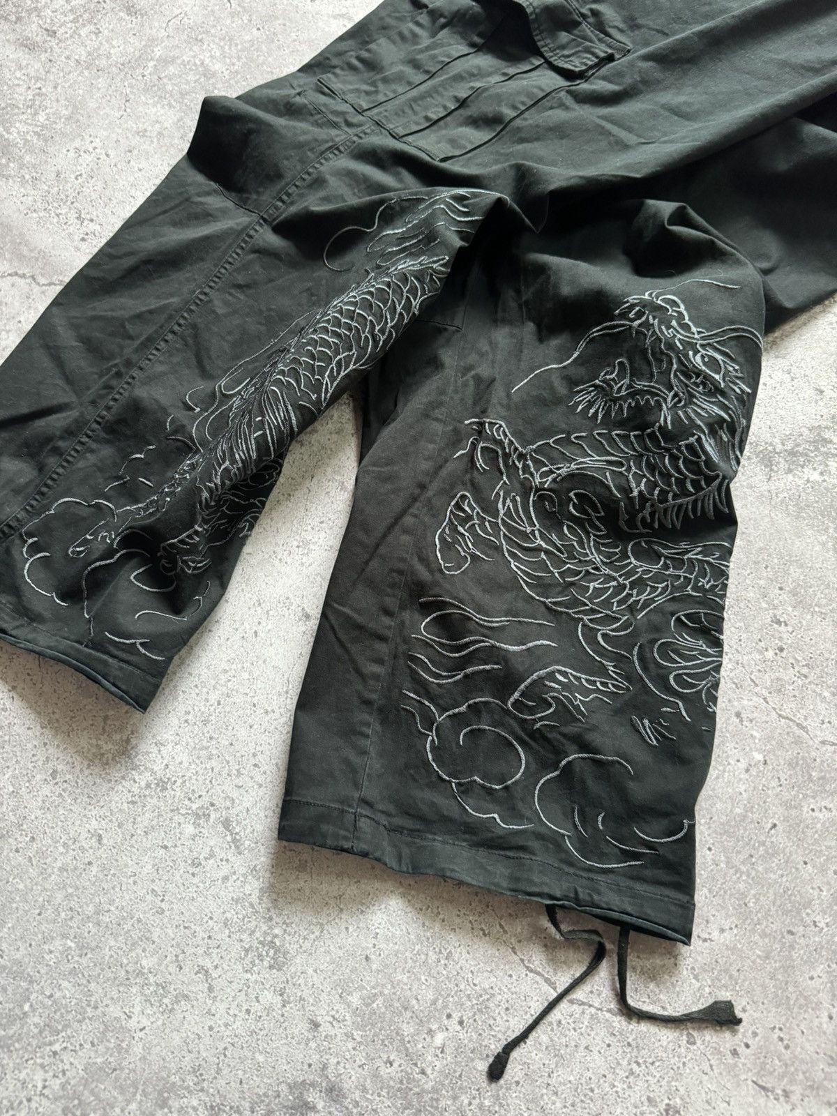 Ed Hardy Ed Hardy x Urban Outfitters Cargo Pants Baggy Dragon Size US 32 / EU 48 - 3 Thumbnail