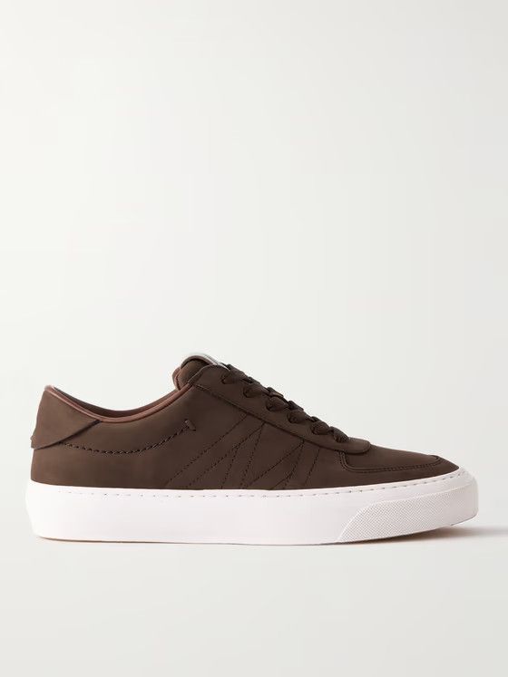 Moncler o1y0225 Low-Top Sneakers in Dark Brown Size US 8 / EU 41 - 1 Thumbnail