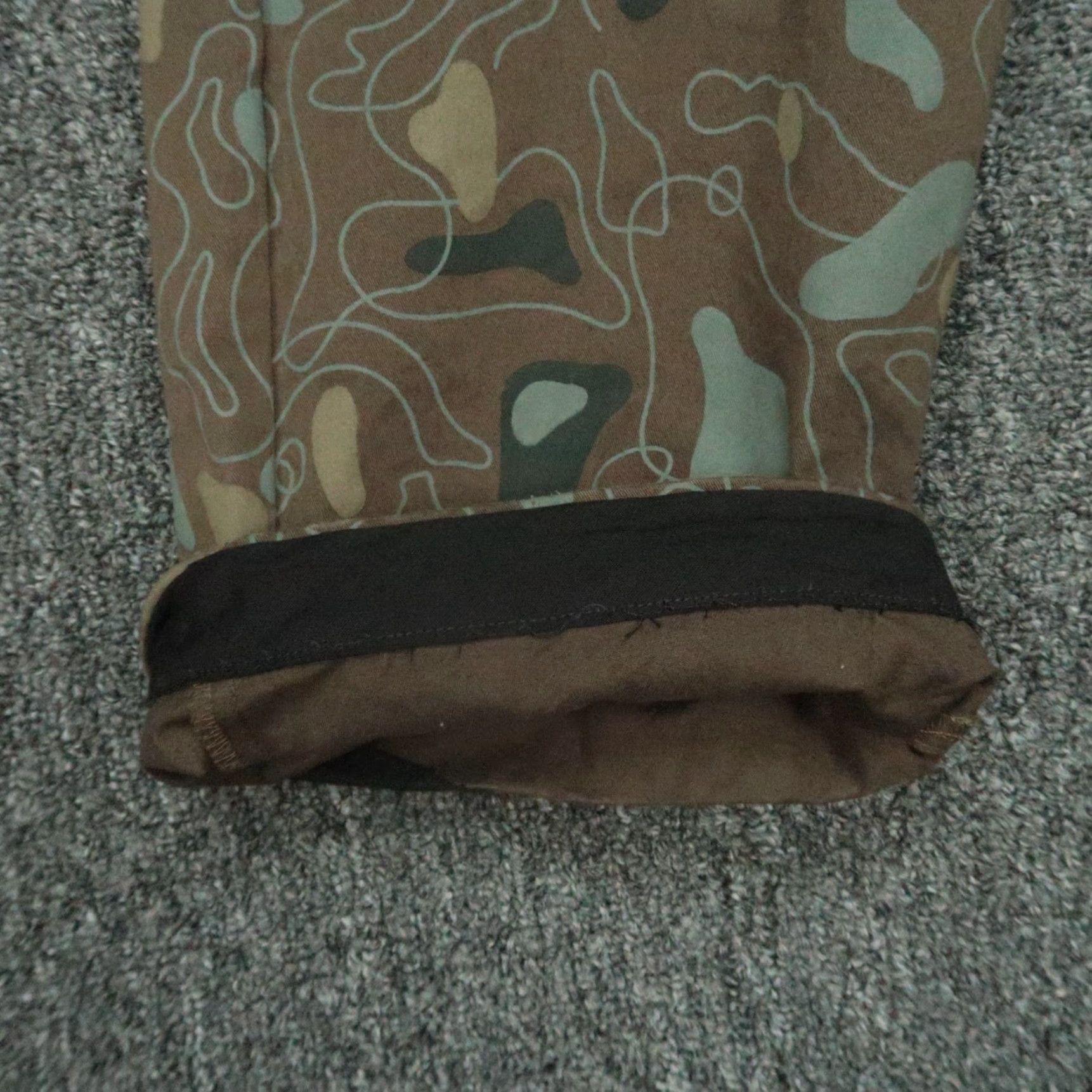 Bonobos Pants Men 33x26 Brown Maide Golf Print Performance Trouser