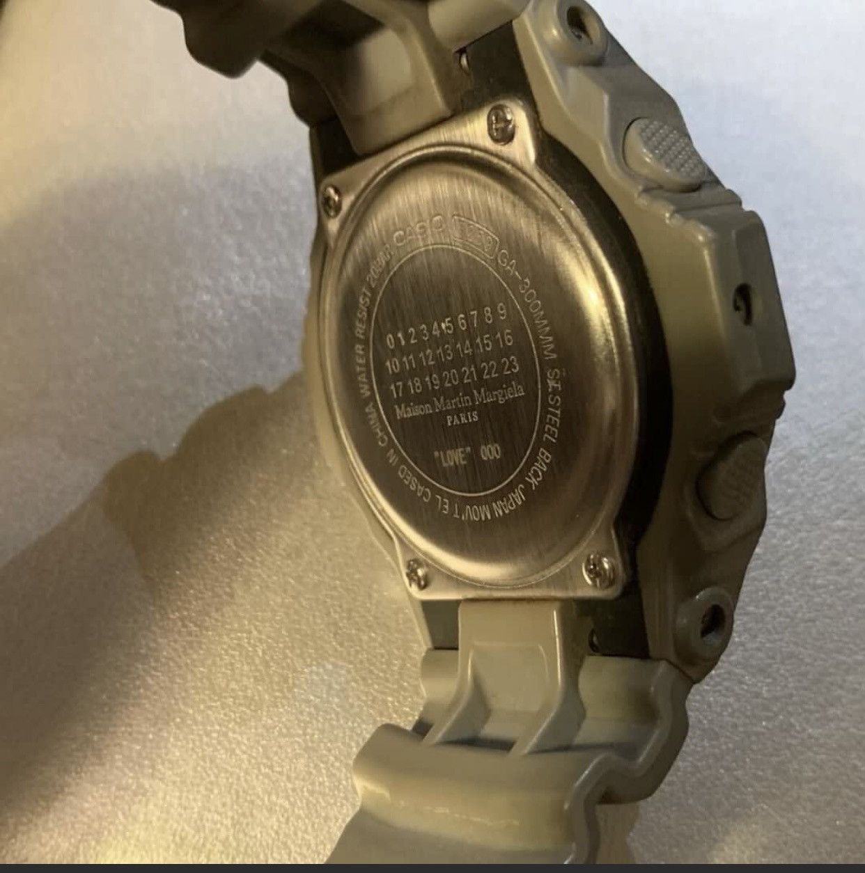 マーチン　HD -28KM レア！maison martin margiera G-SHOCK マルジェラ Maison Martin