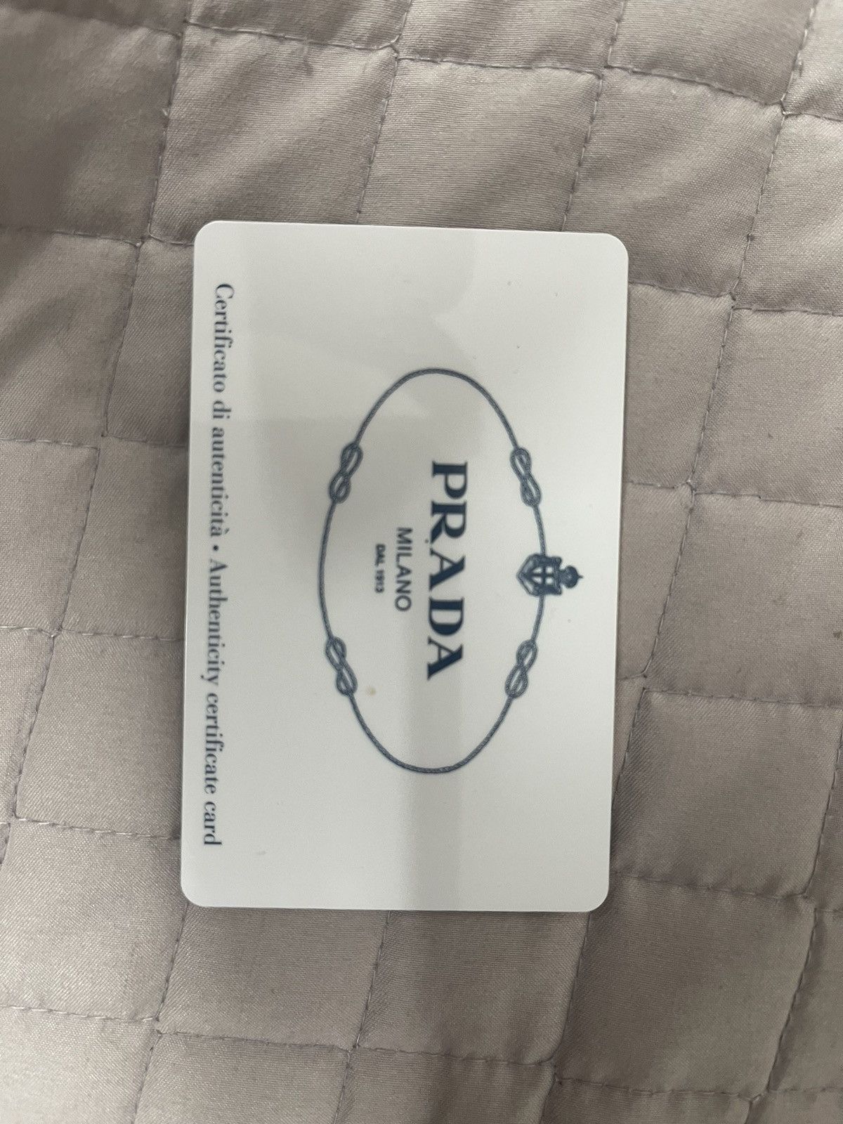 Prada Prada Quilted Tessuto Impuntu Size ONE SIZE - 16 Thumbnail