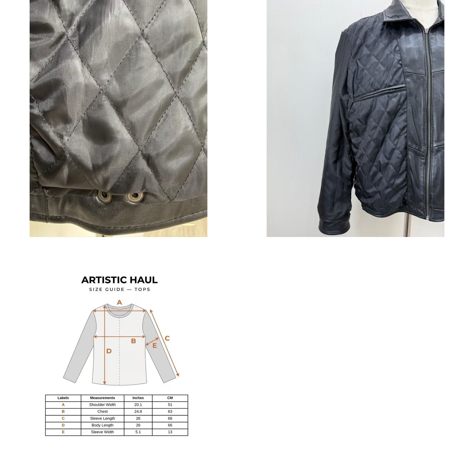 Vintage VINTAGE Men's Italian Sheepskin Genuine Leather Jacket Premium Black Coat M Black Leather Jacket Mens Regular XS? Size US M / EU 48-50 / 2 - 11 Thumbnail