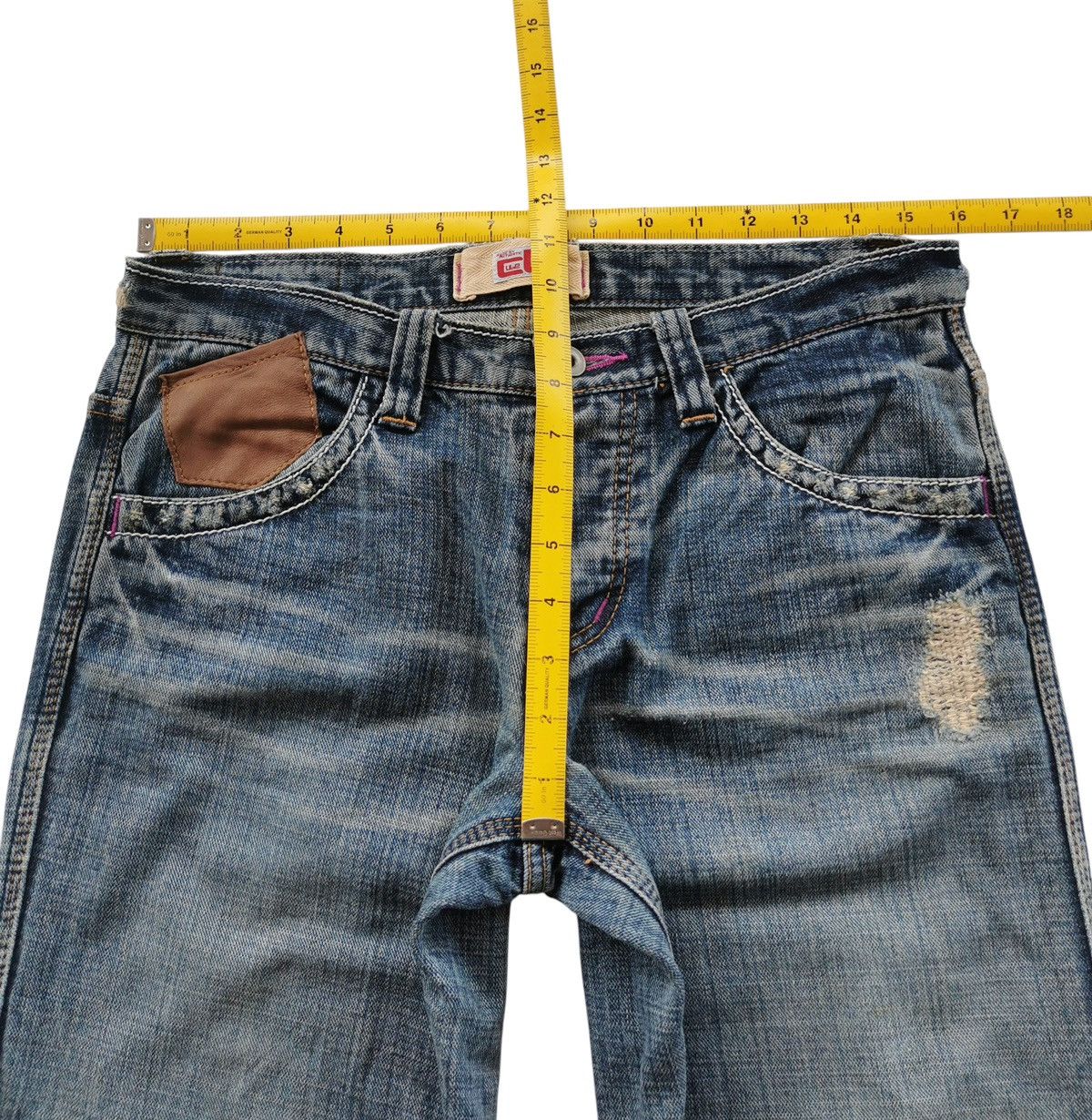 Hysteric Glamour Cube Sugar Multipocket, Denim Jeans Size US 32 / EU 48 - 12 Thumbnail