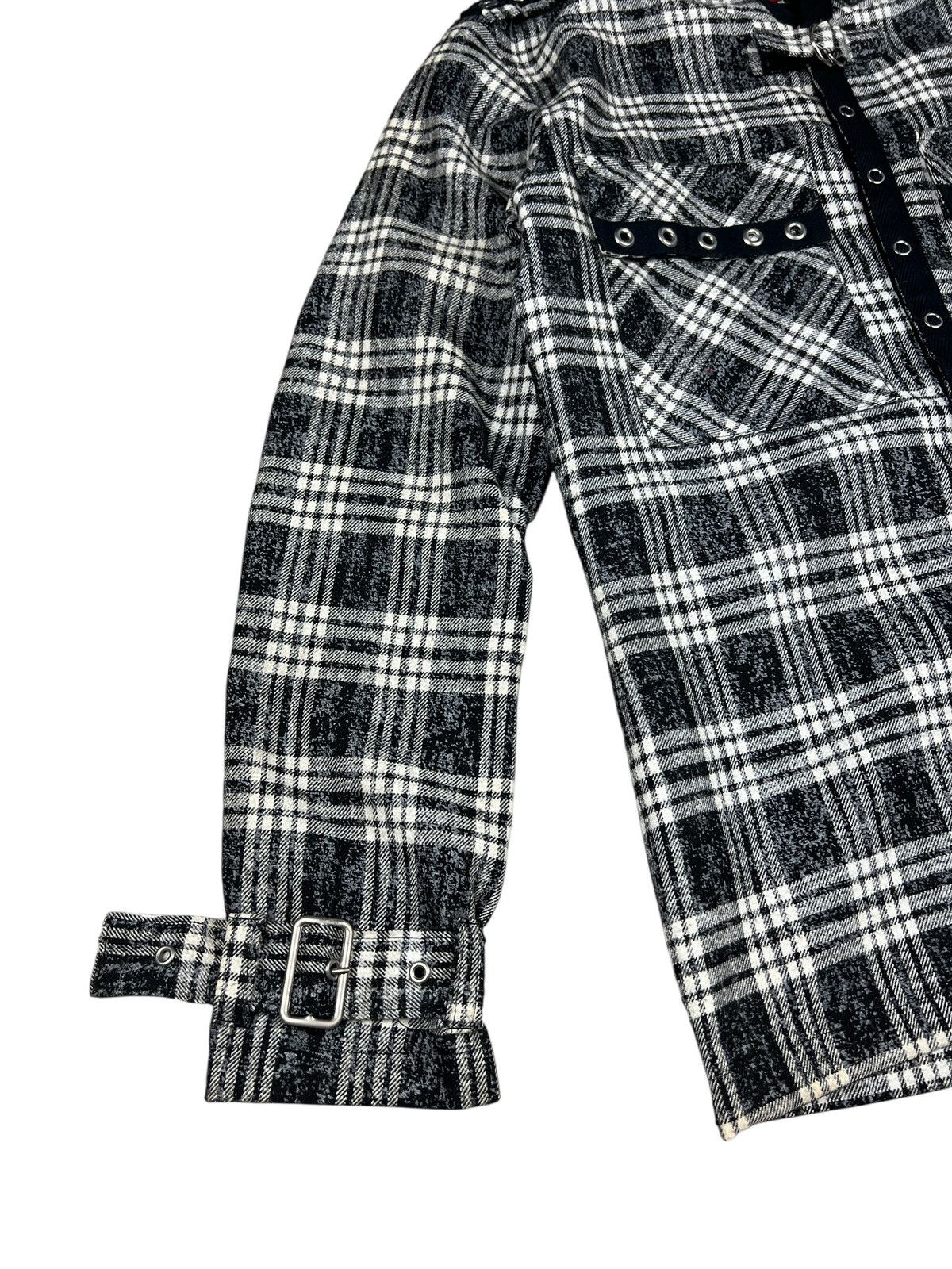 Seditionaries No Future 🇯🇵 Anarcho Plaid Bondage Jacket Size US S / EU 44-46 / 1 - 6 Thumbnail
