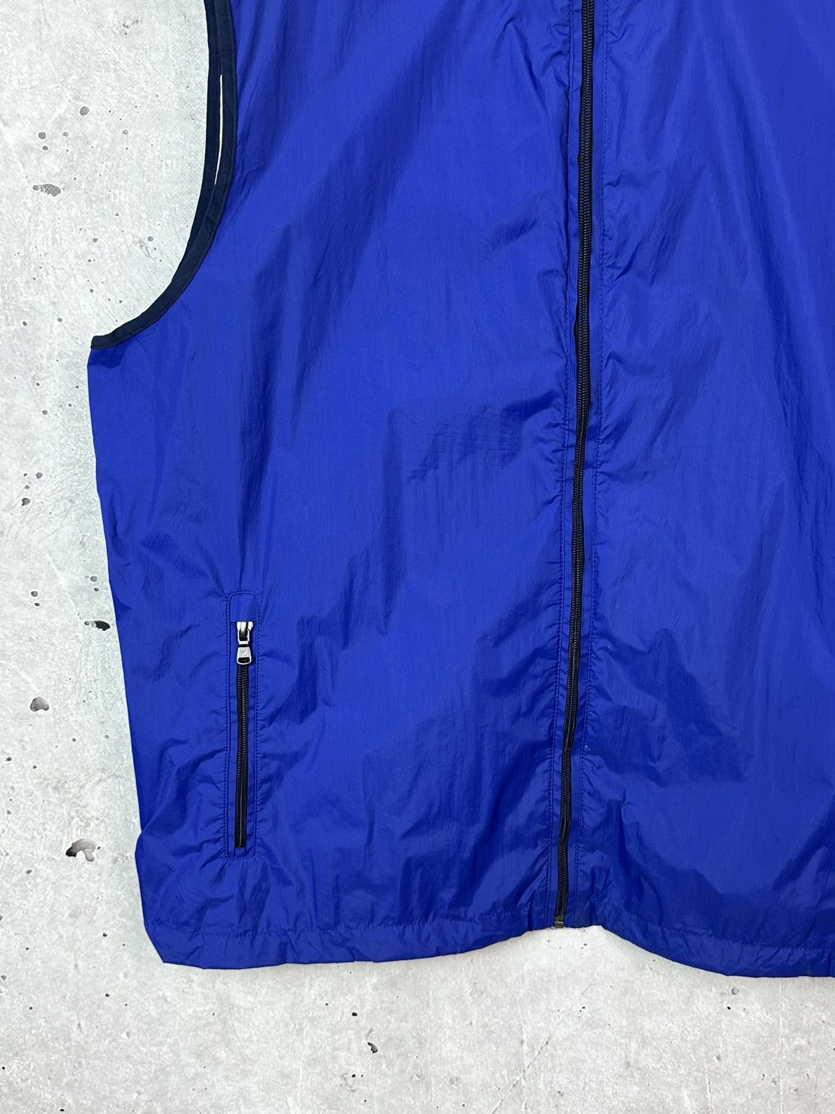 Polo Ralph Lauren Polo Golf Ralph Lauren Wind Water Resistant Blue Nylon Vest Size US XL / EU 56 / 4 - 3 Thumbnail