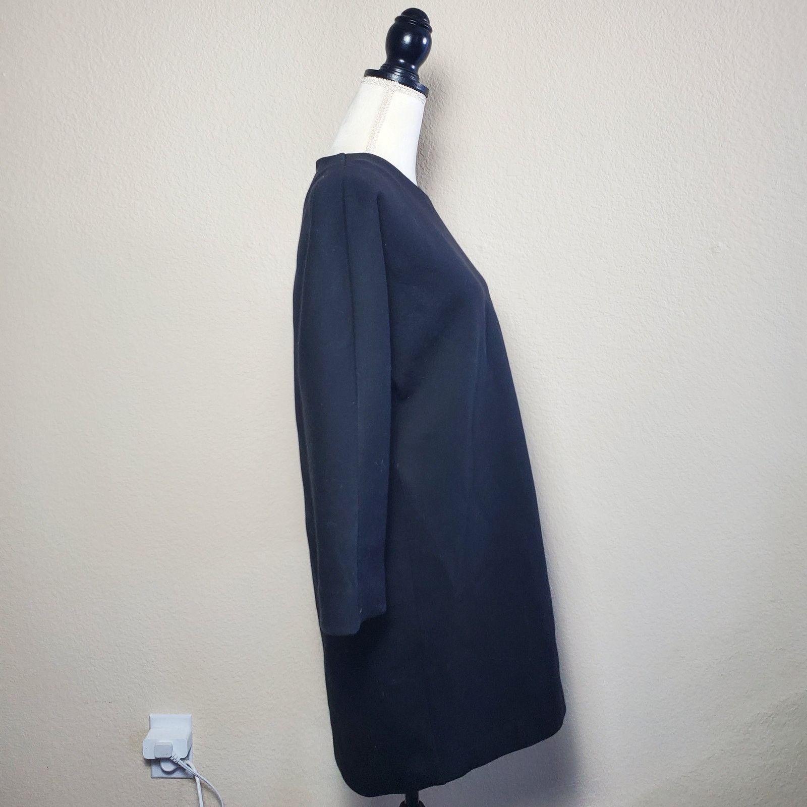 Everlane Everlane Black Mini Dress Large Size L / US 10 / IT 46 - 2 Thumbnail