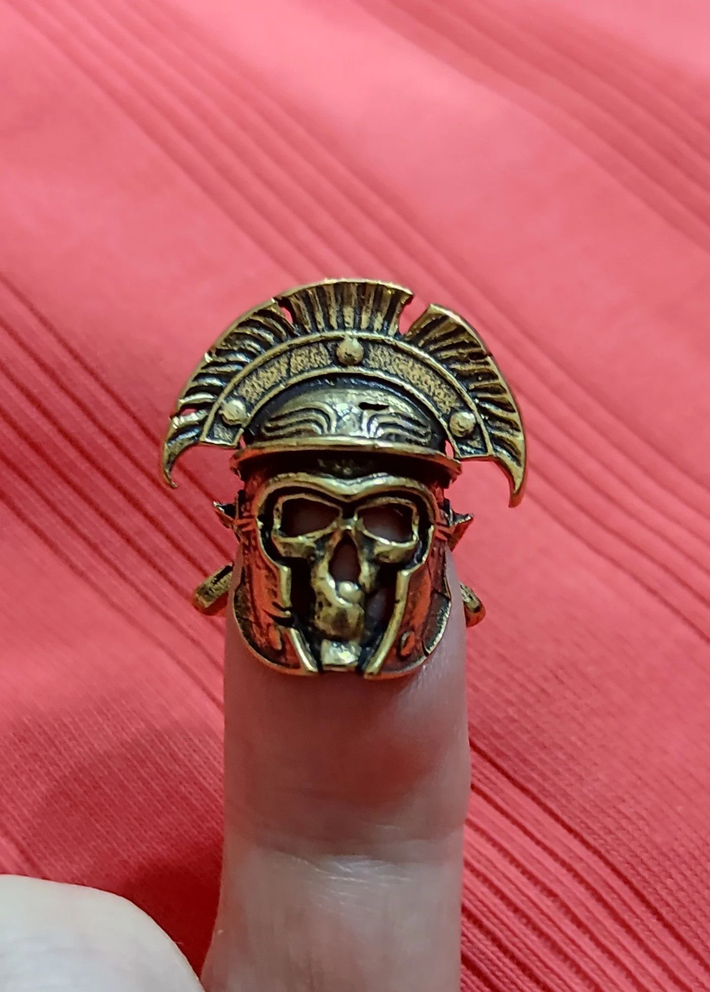Handmade 3Pcs Helmet Skull Knife Beads Paracord Bead Zipper Umbrella Size ONE SIZE - 1 Thumbnail