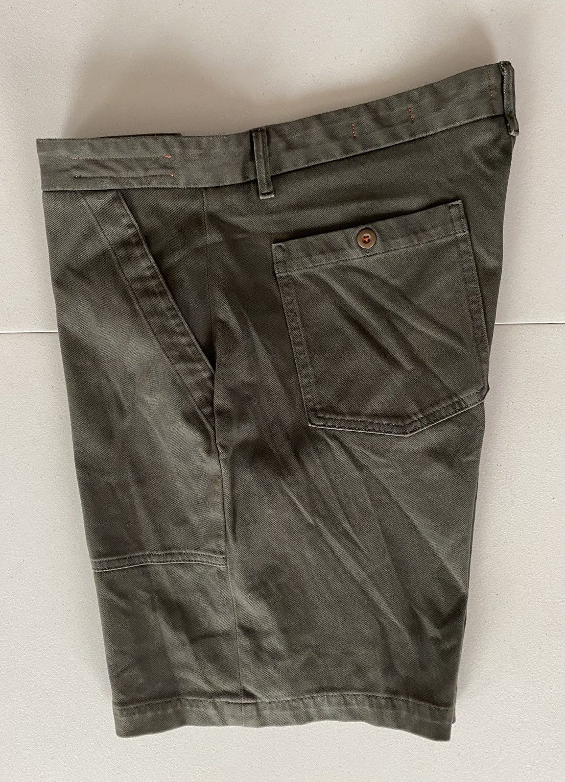 Hiroshi Kato HIROSHI KATO THE SCOUT 8" DENIT® FATIGUE SHORTS MOSS 38 VGC Size US 38 / EU 54 - 5 Thumbnail