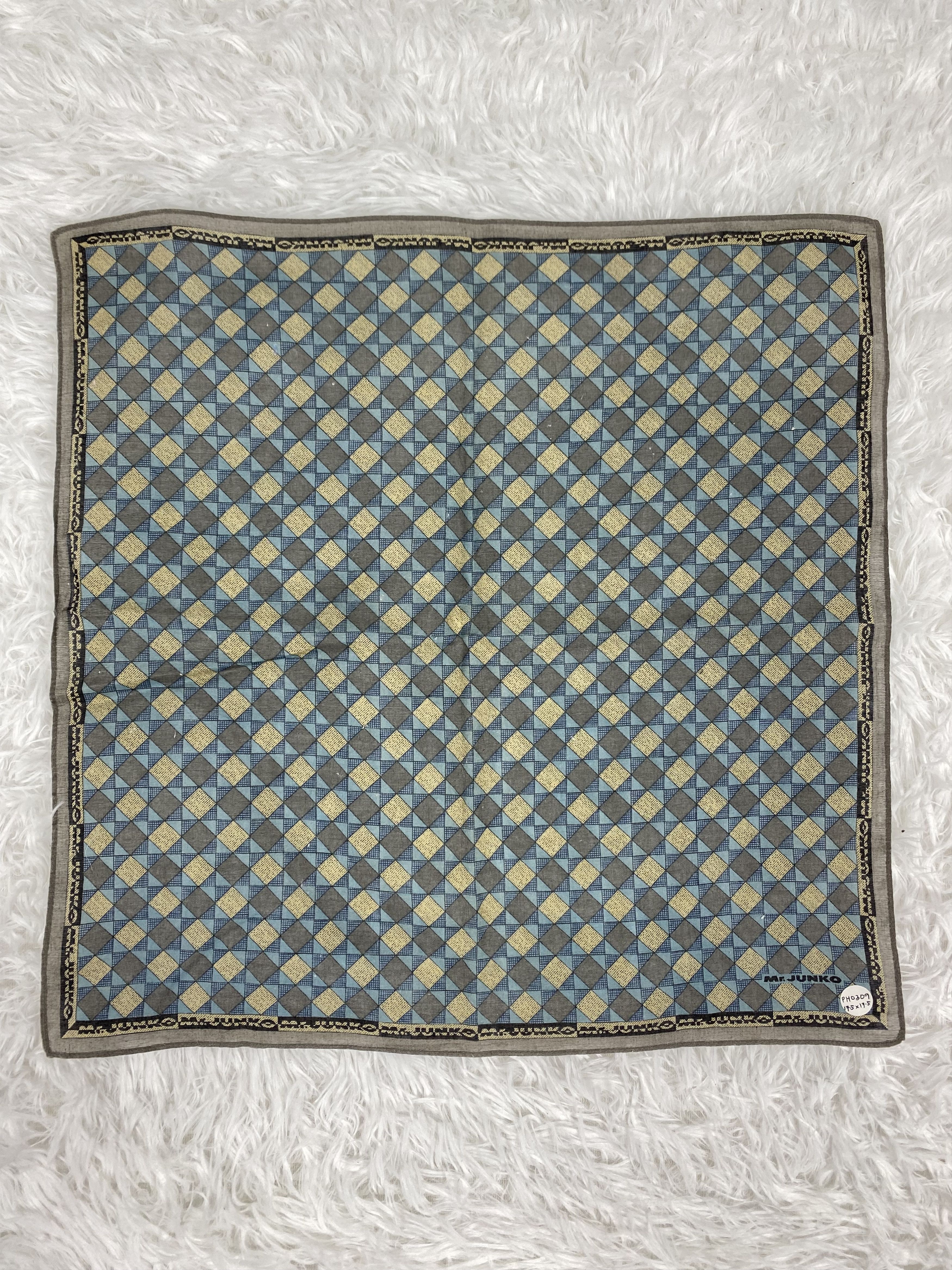 Mr. Junko × Vintage Vintage Mr, Junko Handkerchief Neckerchief PH0309 Size ONE SIZE - 3 Thumbnail