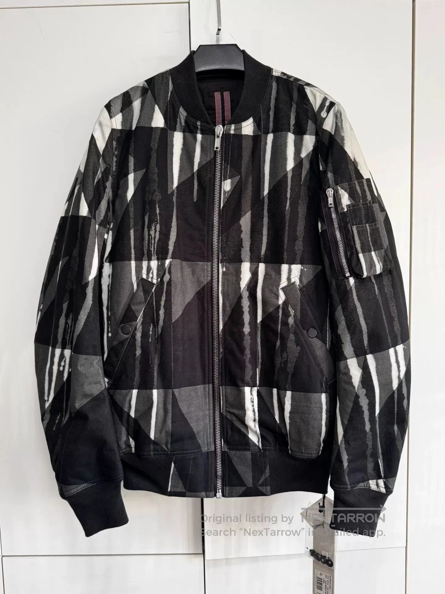 Rick Owens Drkshdw Rick Owens DRKSHDW MA1 Bomber Jacket. Size US S / EU 44-46 / 1 - 1 Thumbnail