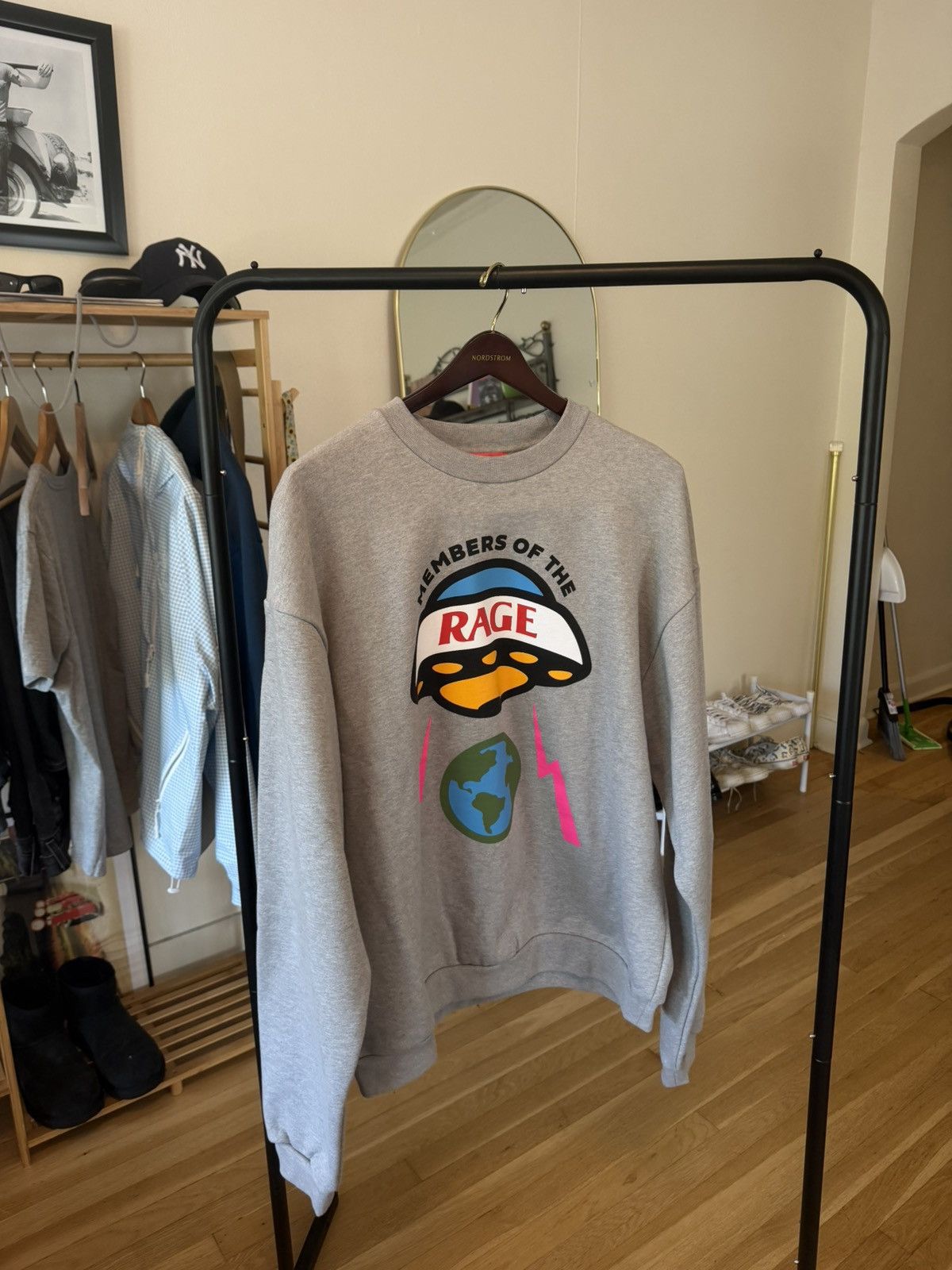 Kid Cudi Kid Cudi Member of the Rage sweatshirt Large Grey Brand New Size US L / EU 52-54 / 3 - 1 Thumbnail