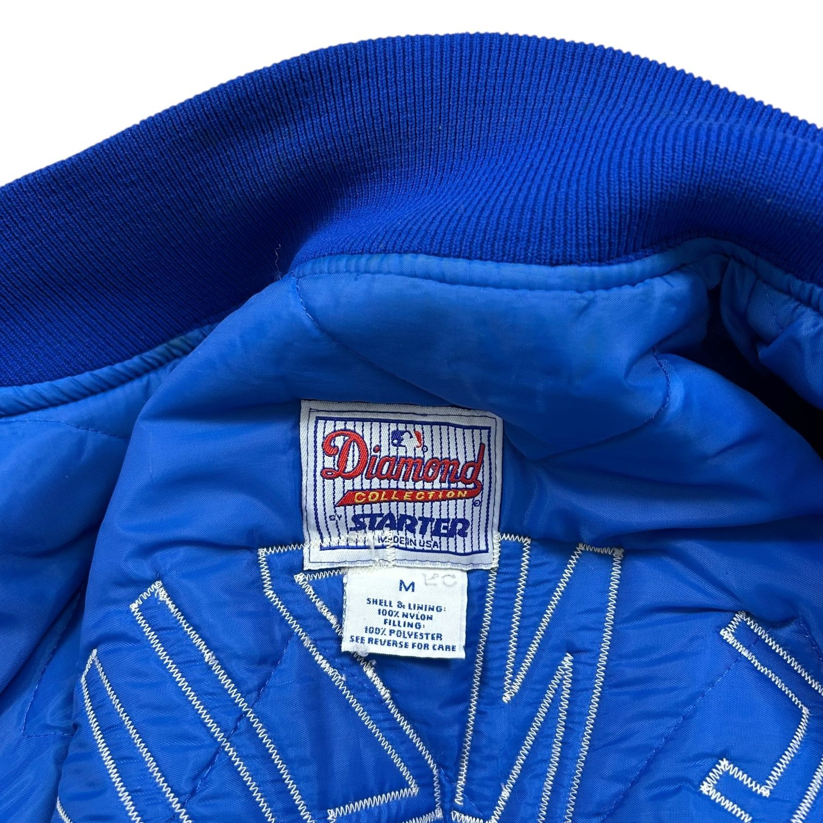 MLB RARE VTG 90s Dodgers Valenzuela 34 STARTER SATIN JACKET Size US M / EU 48-50 / 2 - 7 Thumbnail