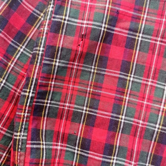 Comme des Garcons × Comme des Garcons SHIRT comme des garcons shirts tartan plaid round collar Size XS / US 0-2 / IT 36-38 - 5 Thumbnail