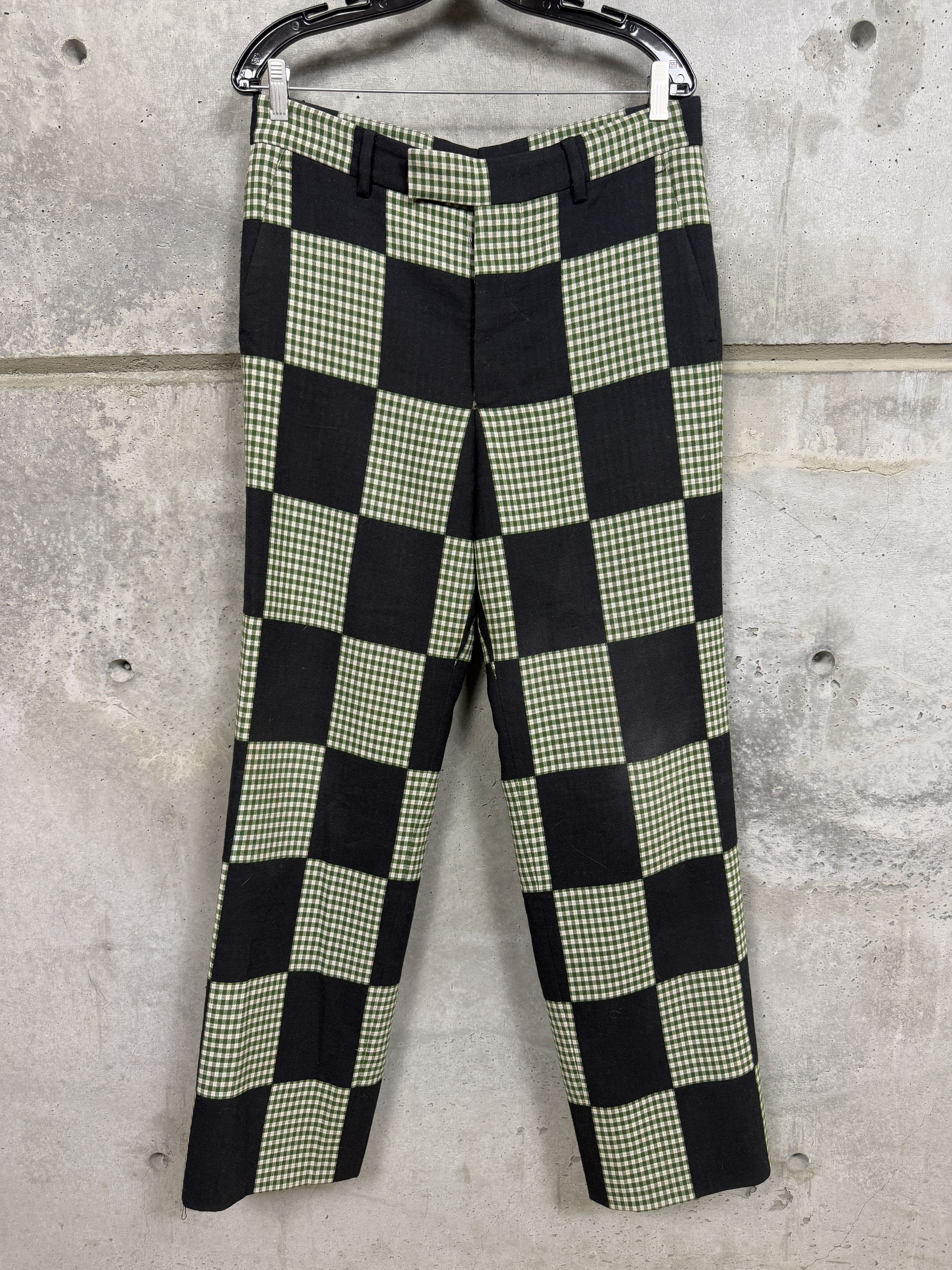 Sterling Ruby Sterling Ruby S.R. Studio Plaid 579 Straight Leg Trousers Size US 32 / EU 48 - 4 Thumbnail