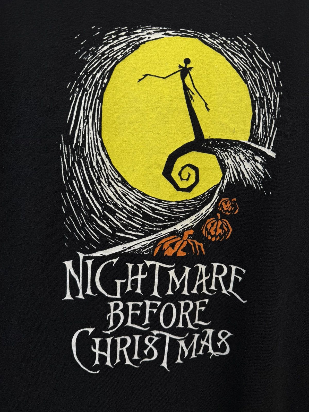 Vintage Vintage Nightmare Before Christmas T-Shirt Vtg Movie Tee Med Size US M / EU 48-50 / 2 - 2 Thumbnail
