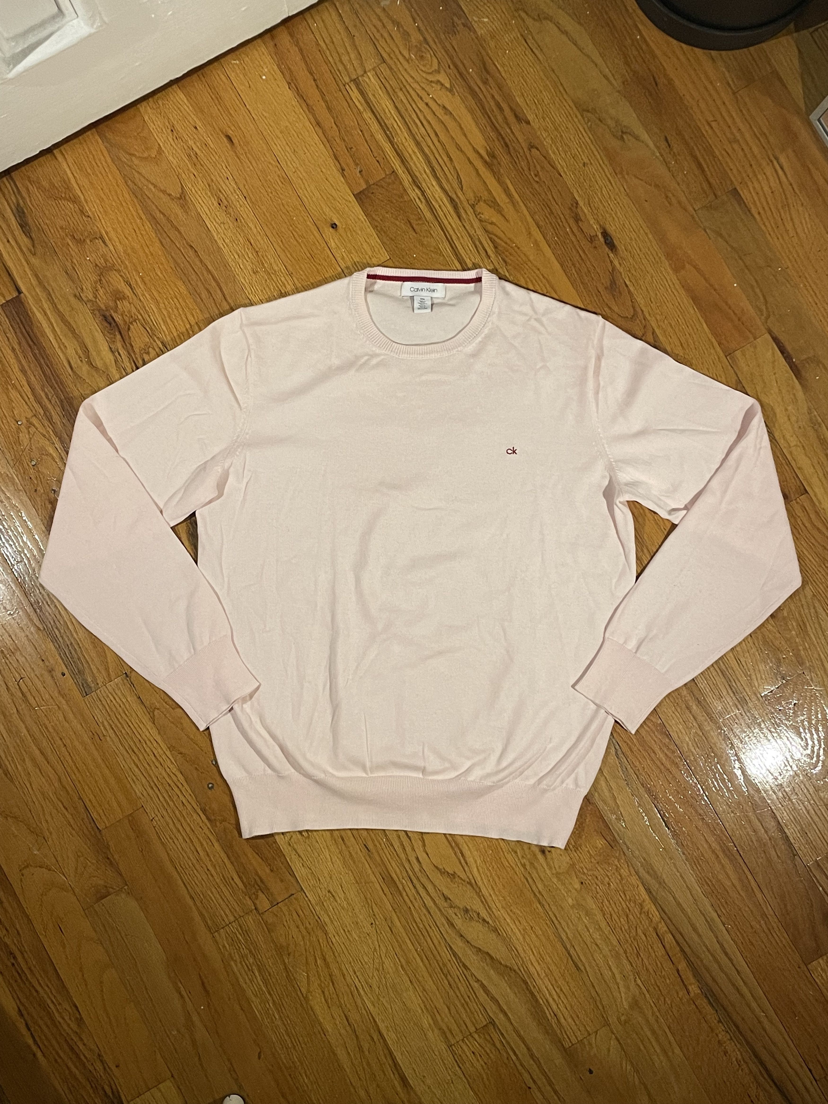 Calvin Klein Pink Sweater Size US M / EU 48-50 / 2 - 1 Thumbnail