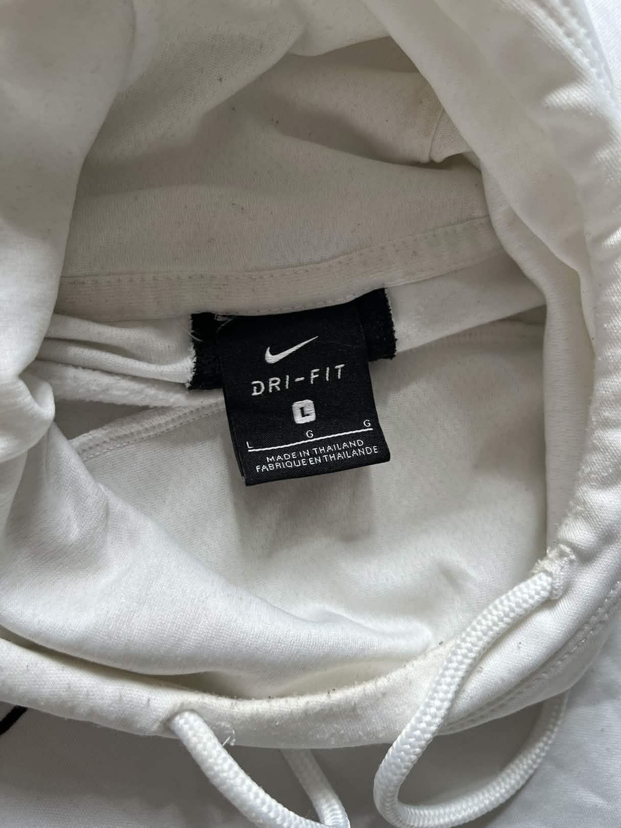 Nike nike hoodie white sport Size US L / EU 52-54 / 3 - 6 Thumbnail
