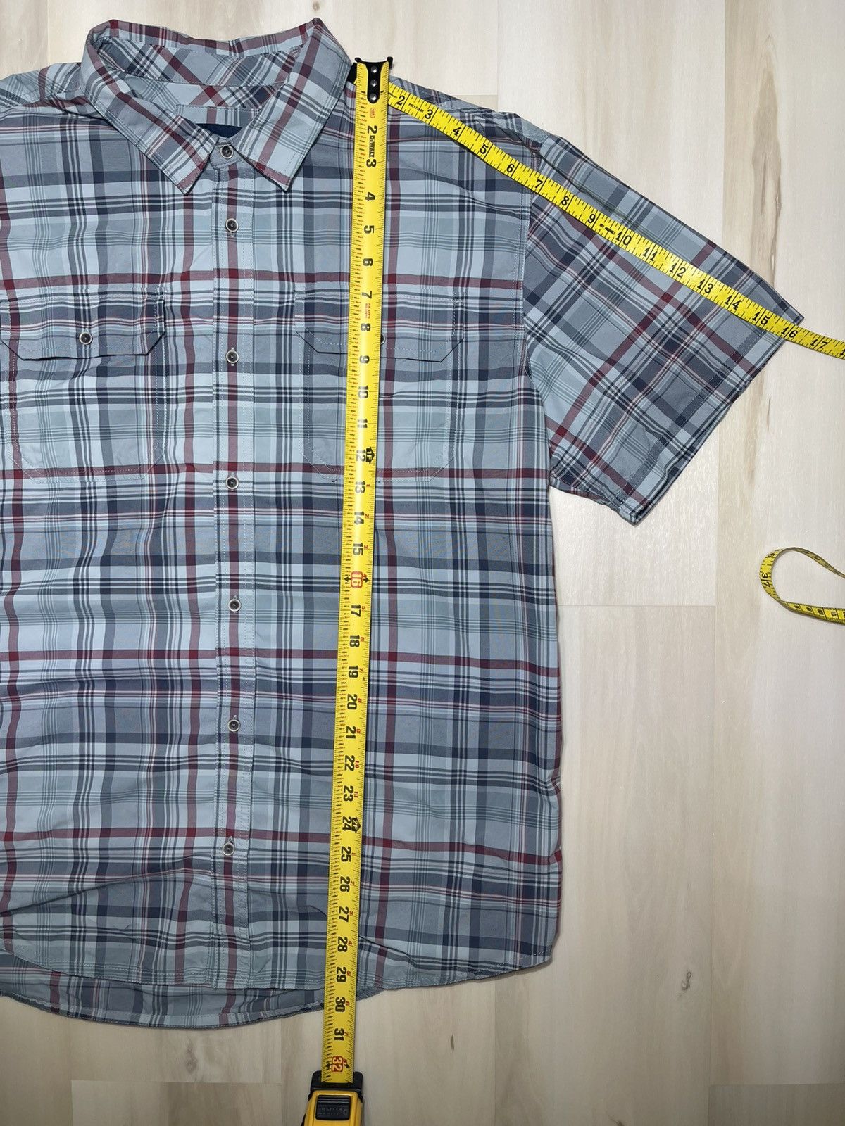 Prana Prana Button Up Shirt Short Sleeve Men’s Sz XL Multi color Size US XL / EU 56 / 4 - 5 Thumbnail