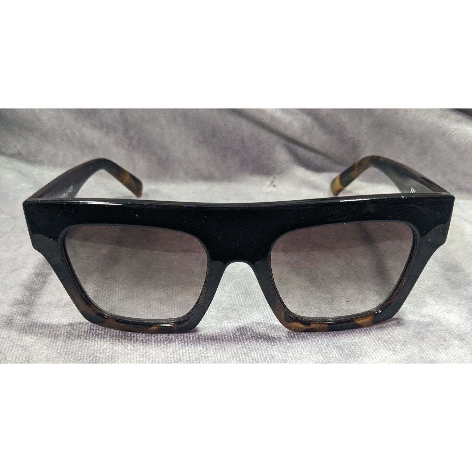 Le Specs Le Specs Subdimension Chunky Retro Tortoise Sunglasses Size ONE SIZE - 1 Thumbnail