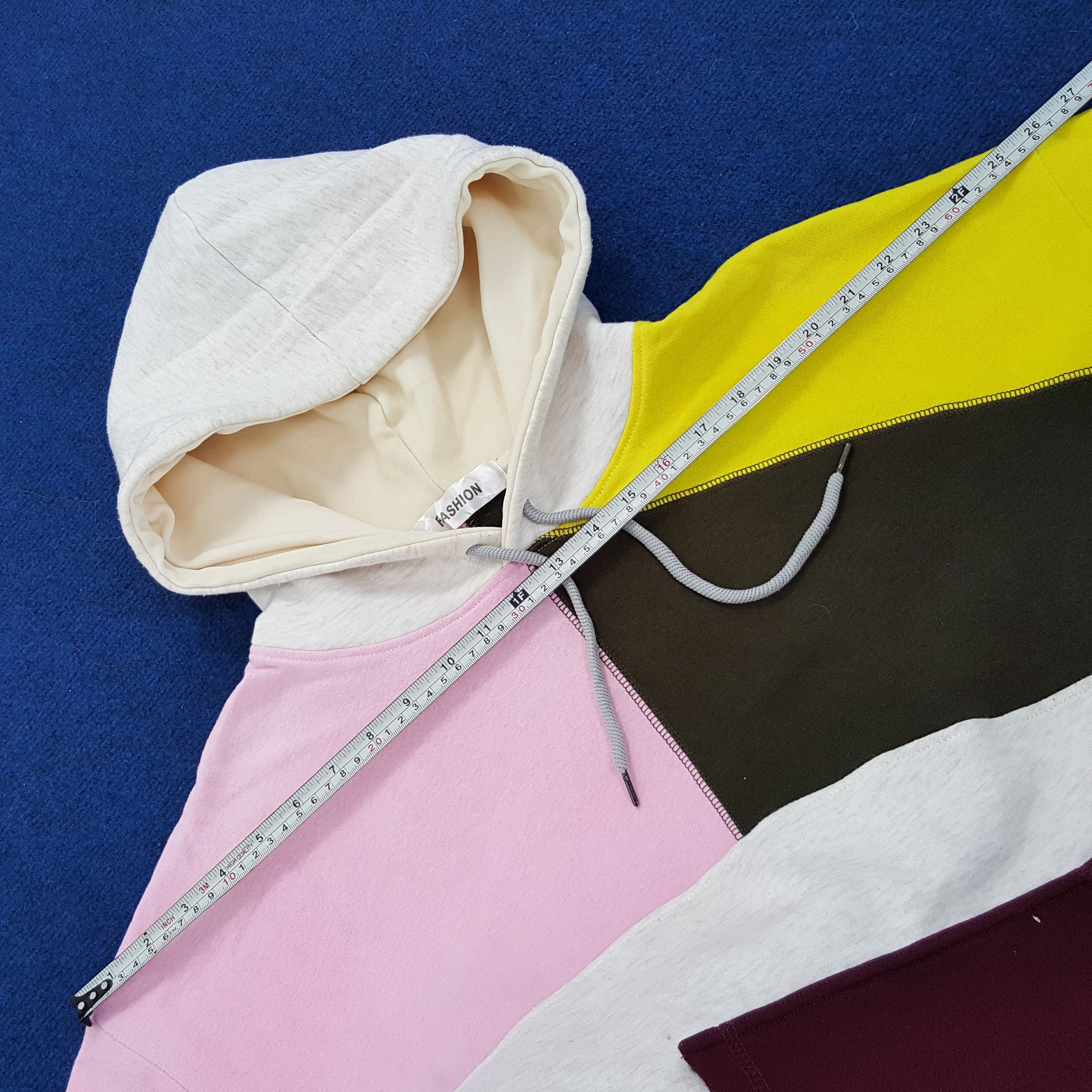Vintage Vintage Streetwear Colour Block Hoodies Size US M / EU 48-50 / 2 - 9 Thumbnail