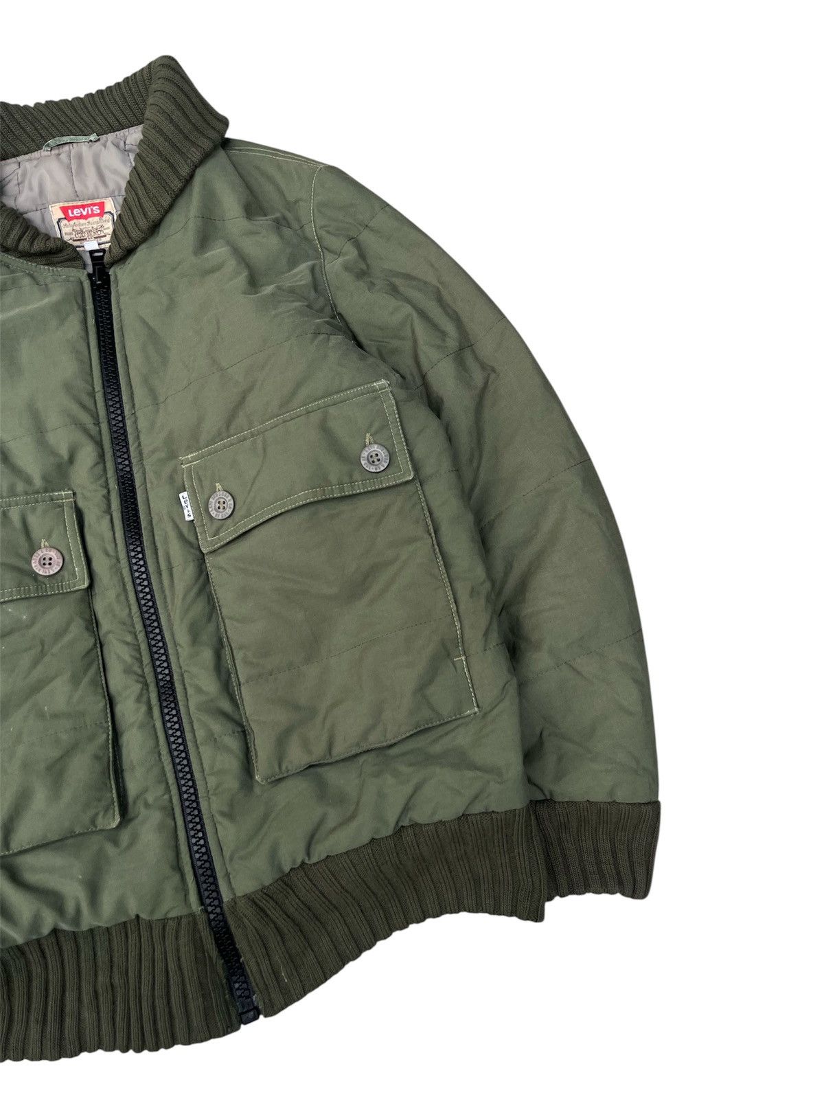 Levi's Vintage Clothing Vintage 80s Levis Double Big Pocket Padded Jacket Size US M / EU 48-50 / 2 - 3 Thumbnail