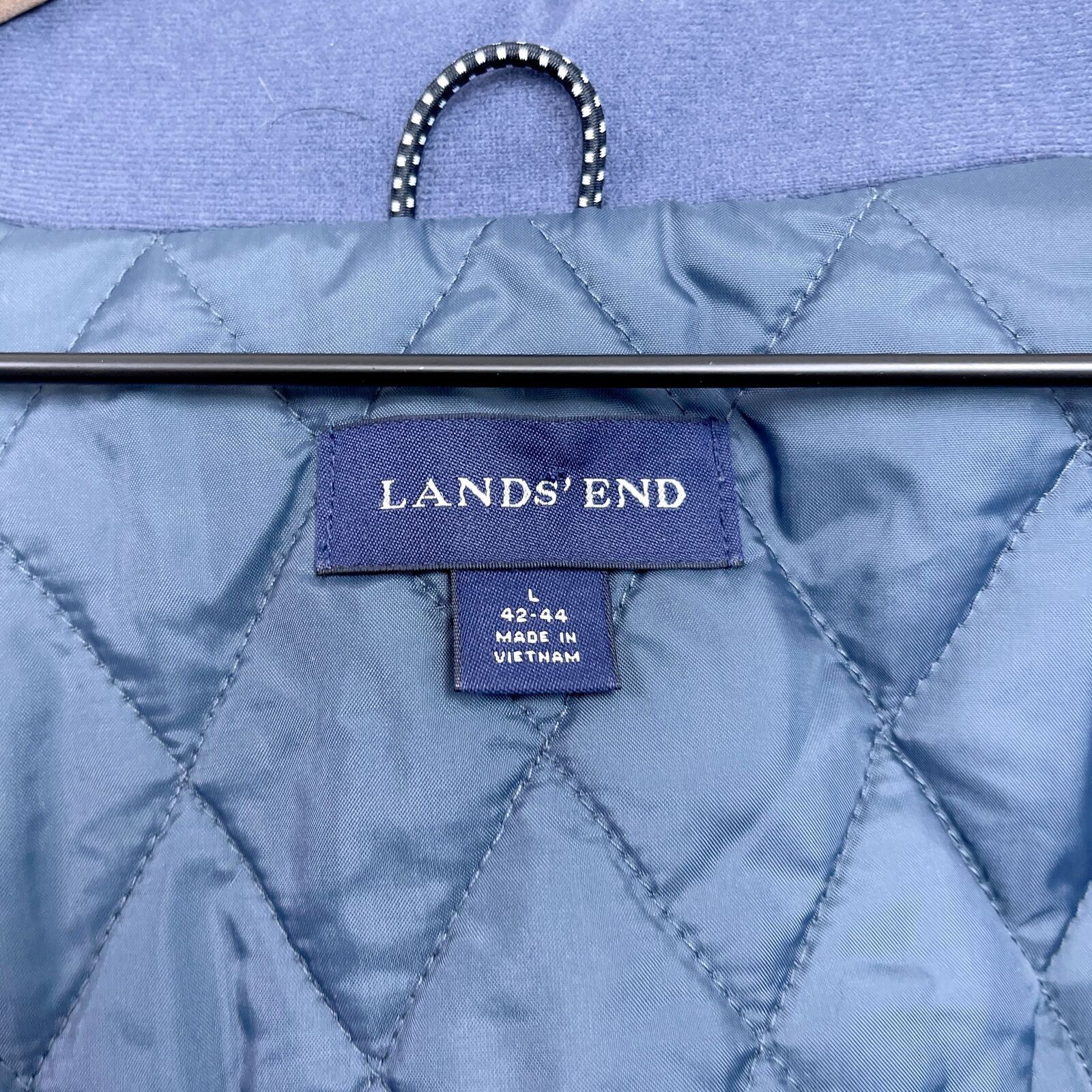 Lands' End Lands End Squall Waterproof Insulated Hooded Jacket Gray L Size US L / EU 52-54 / 3 - 7 Thumbnail