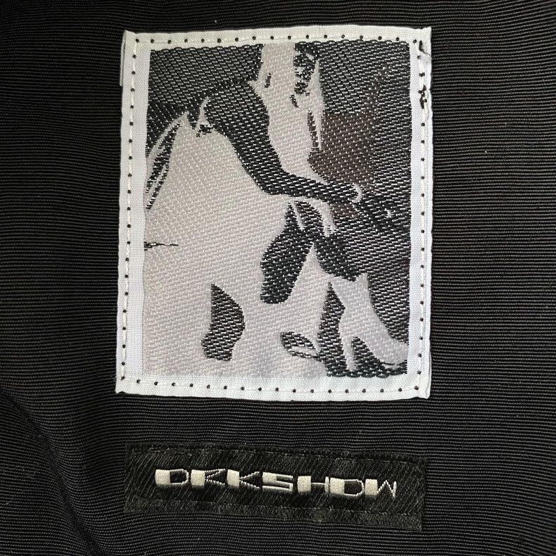 Rick Owens Rick Owens 18 Fw Patch Irregular Neck Nylon Black Jacket 2 Size US S / EU 44-46 / 1 - 8 Thumbnail