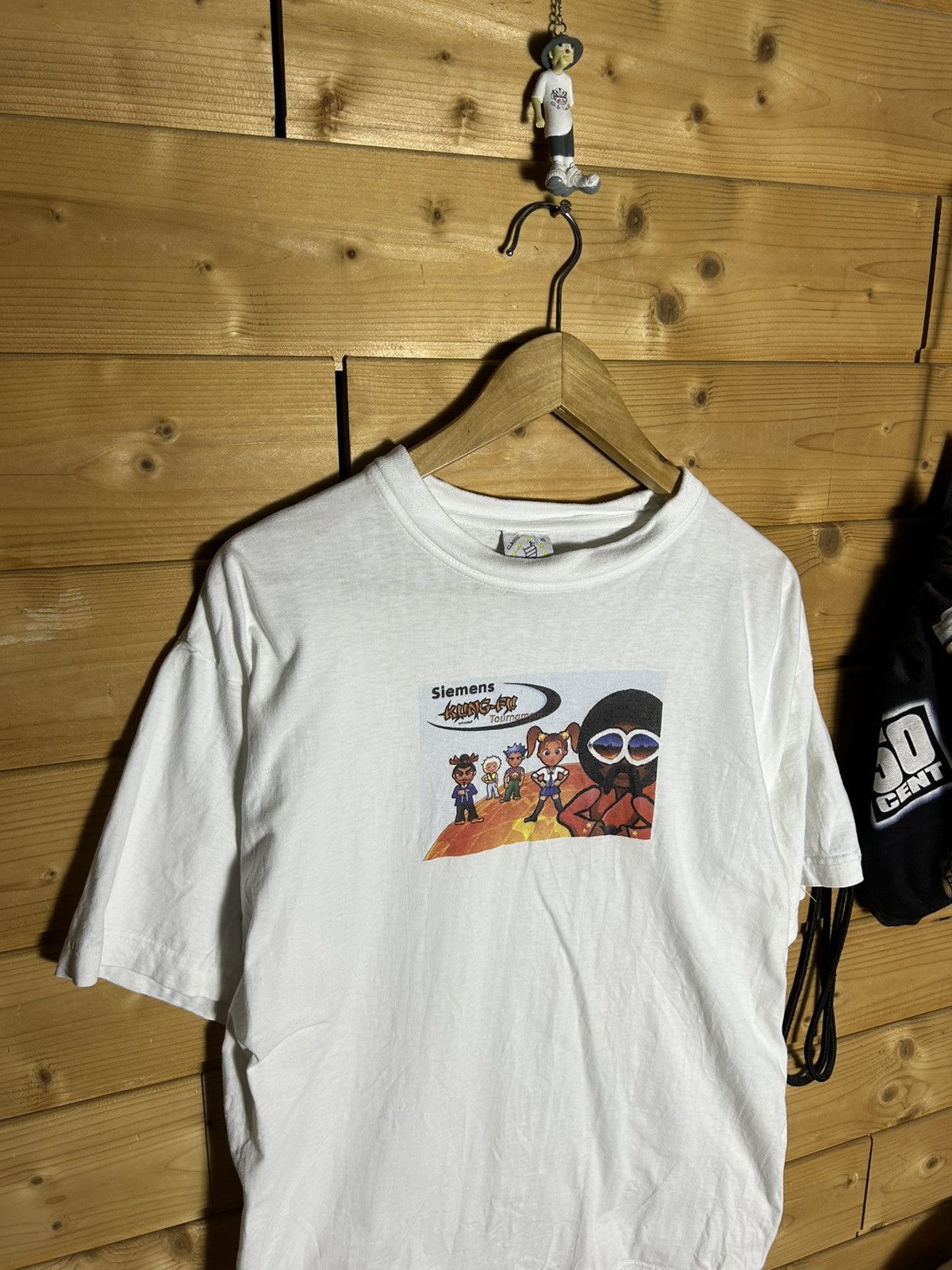 Vintage Rare Vintage Siemens kung fu tournament t shirt Size US XL / EU 56 / 4 - 3 Thumbnail