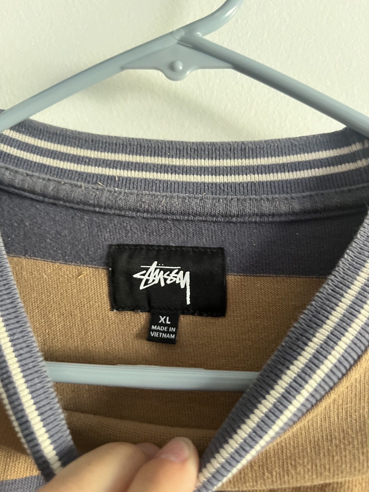 Stussy Stussy Striped Crewneck Size US XL / EU 56 / 4 - 2 Thumbnail