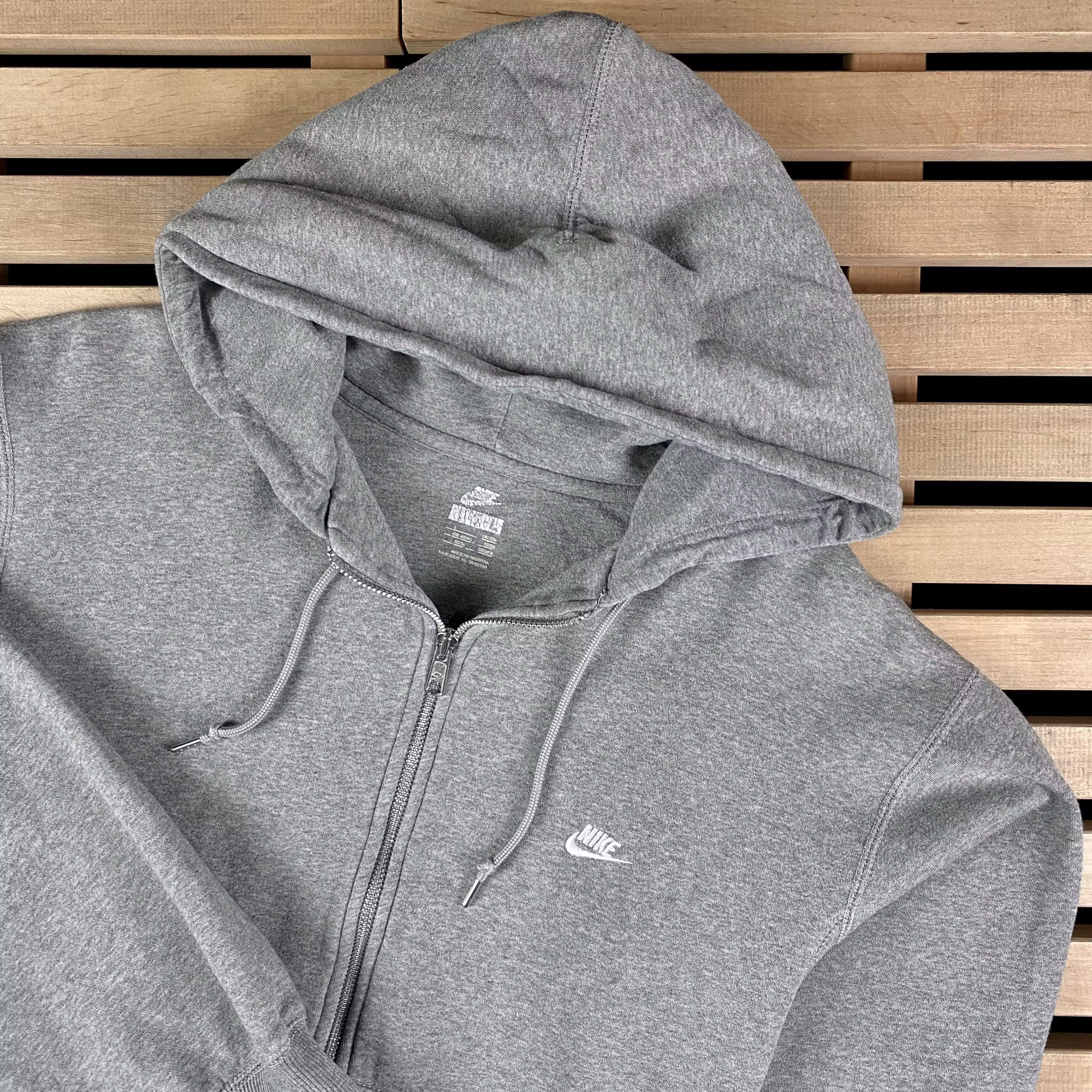 Nike × Vintage Men’s Full Zip Hoodie Nike Vintage Size L Size US L / EU 52-54 / 3 - 2 Thumbnail