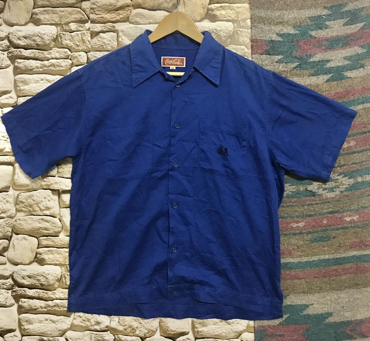 Coca Cola × Vintage Vintage Coca-Cola Bowling Shirt Size US M / EU 48-50 / 2 - 2 Thumbnail