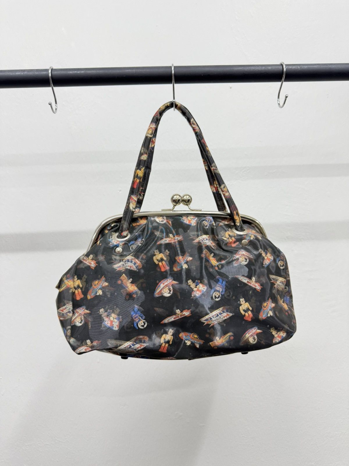 Anime Vintage 90s Astro Boy 3D Holographic Monogram Handbag Size ONE SIZE - 1 Thumbnail