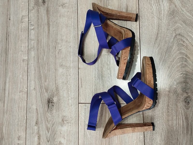 Dsquared2 Dsquared2 Nastro Nylon Viola high heels sandals size 40 Size US 10 / IT 40 - 4 Thumbnail