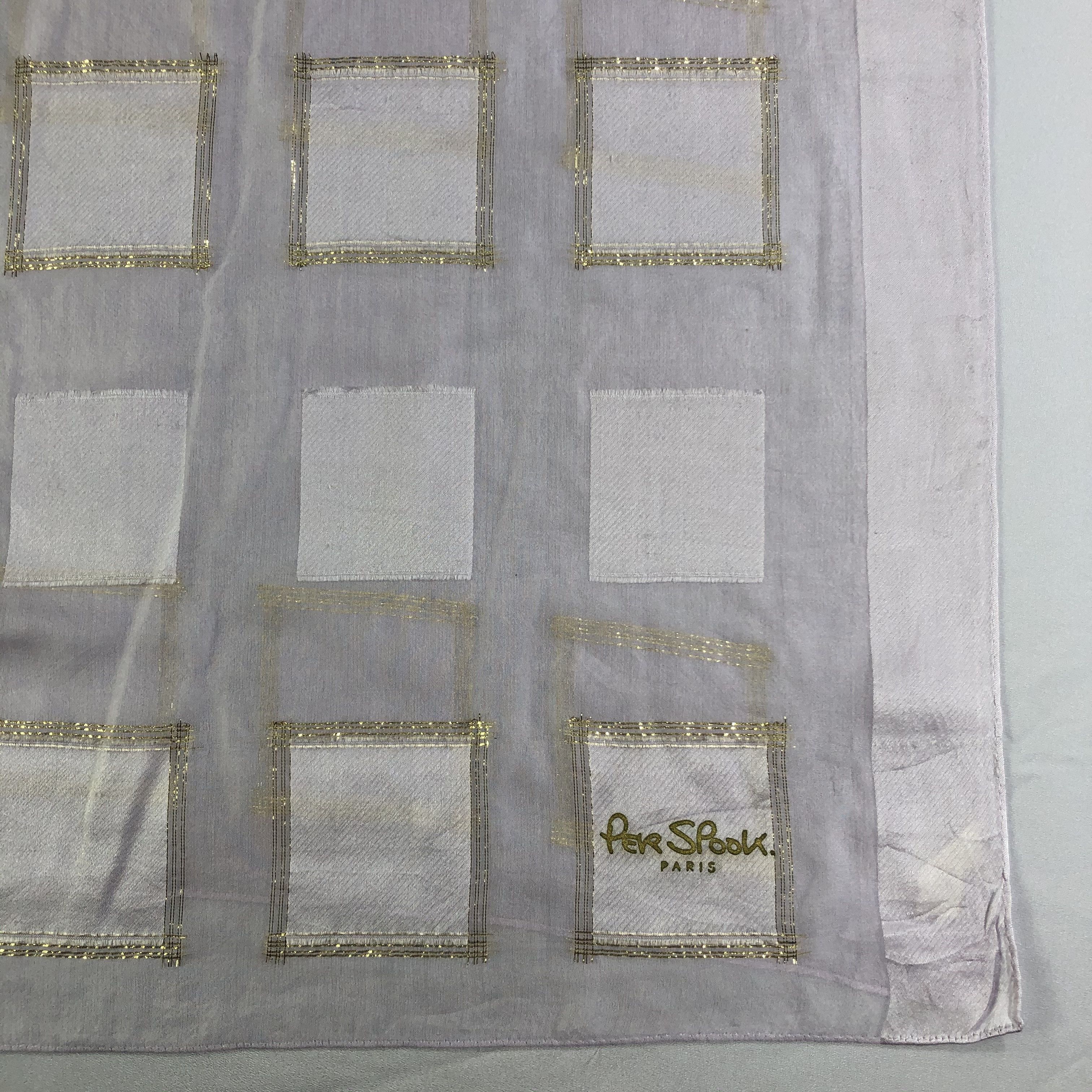 Vintage Vintage Per Spook Silk Scarf Size ONE SIZE - 5 Thumbnail