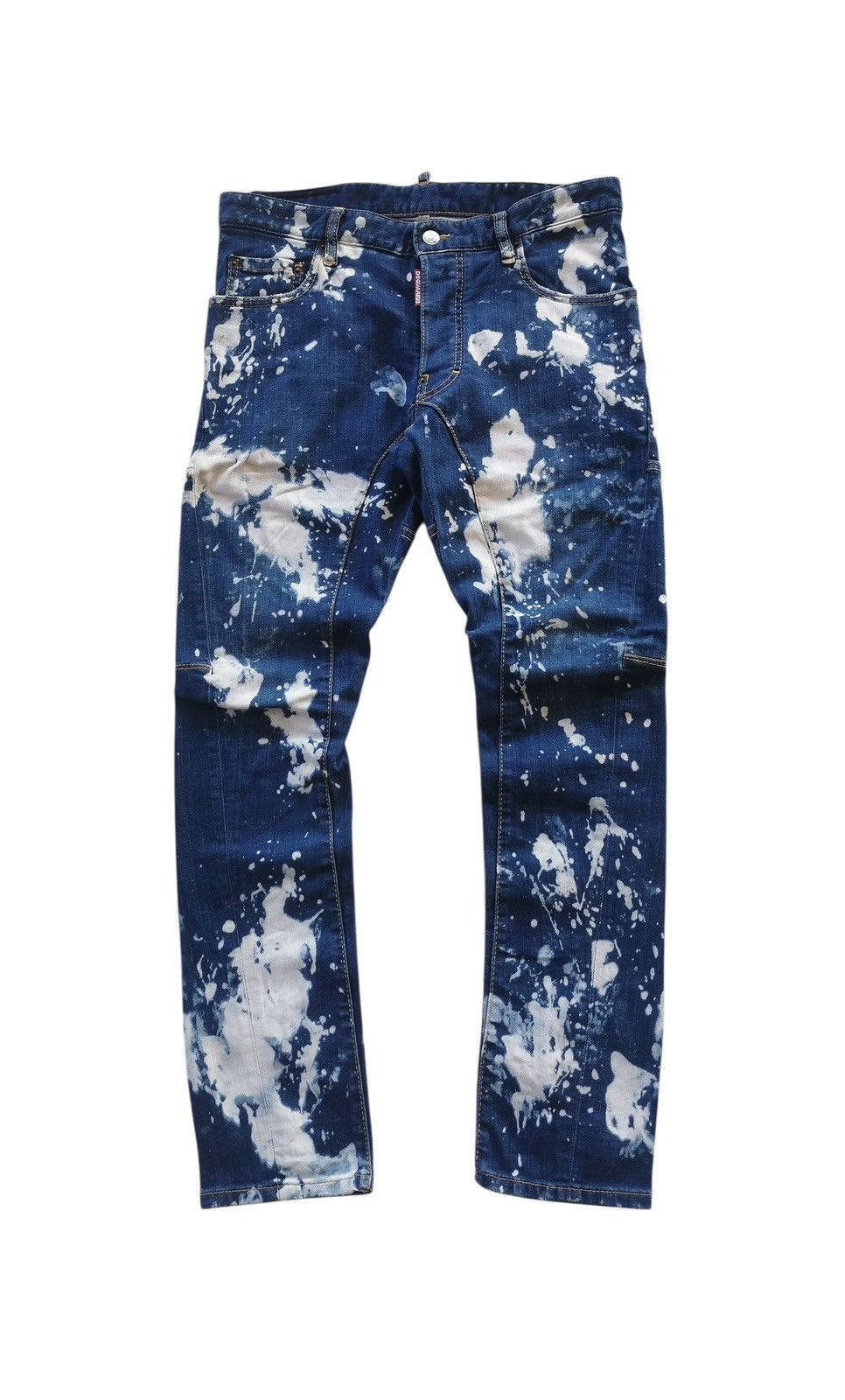 Dsquared2 Dsquared2 Splattered Denim Jeans Size US 32 / EU 48 - 3 Thumbnail