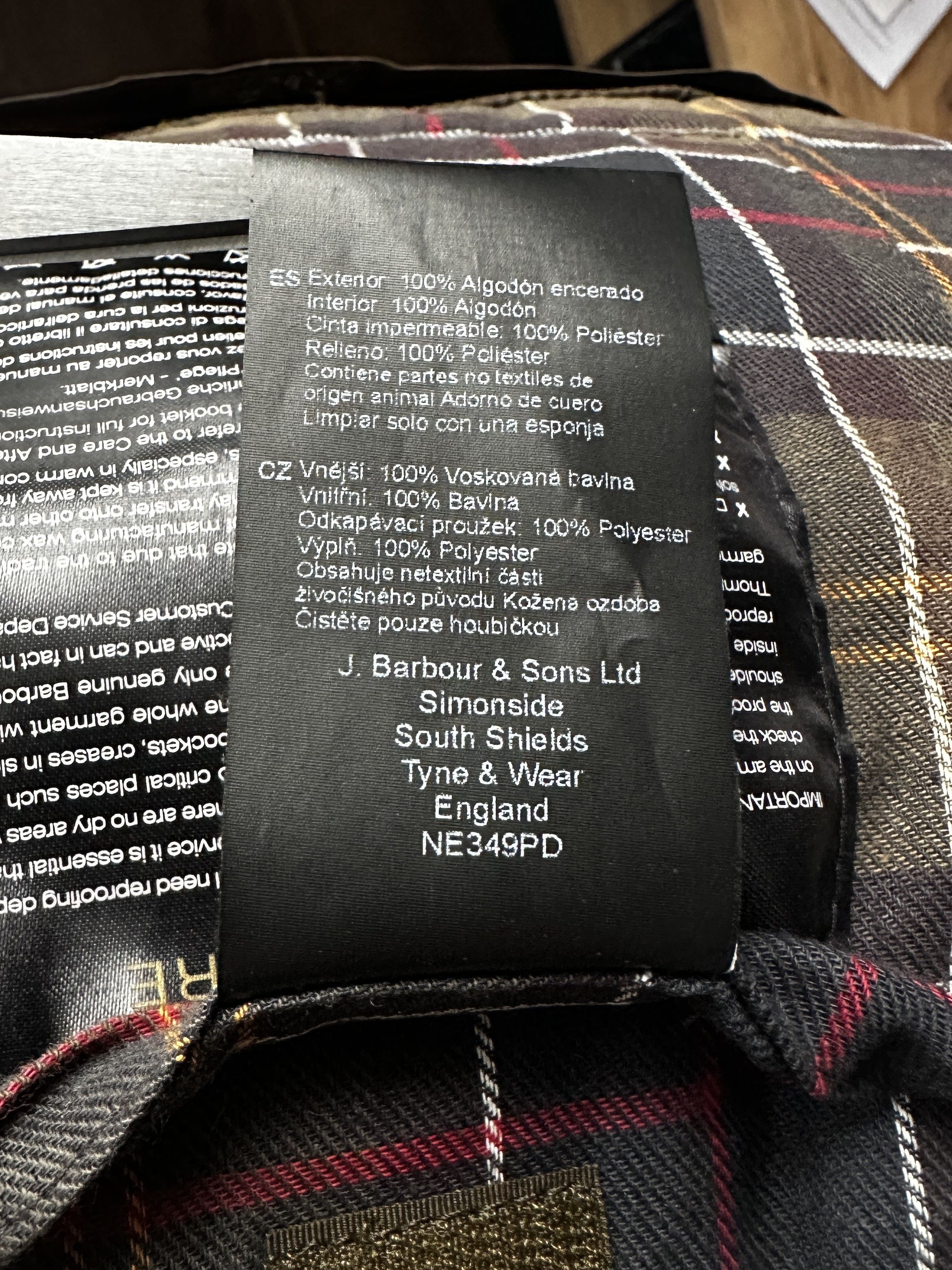 Barbour Barbour Westmorland Jacket Vest British Style Waxed Cotton Size US XL / EU 56 / 4 - 23 Thumbnail
