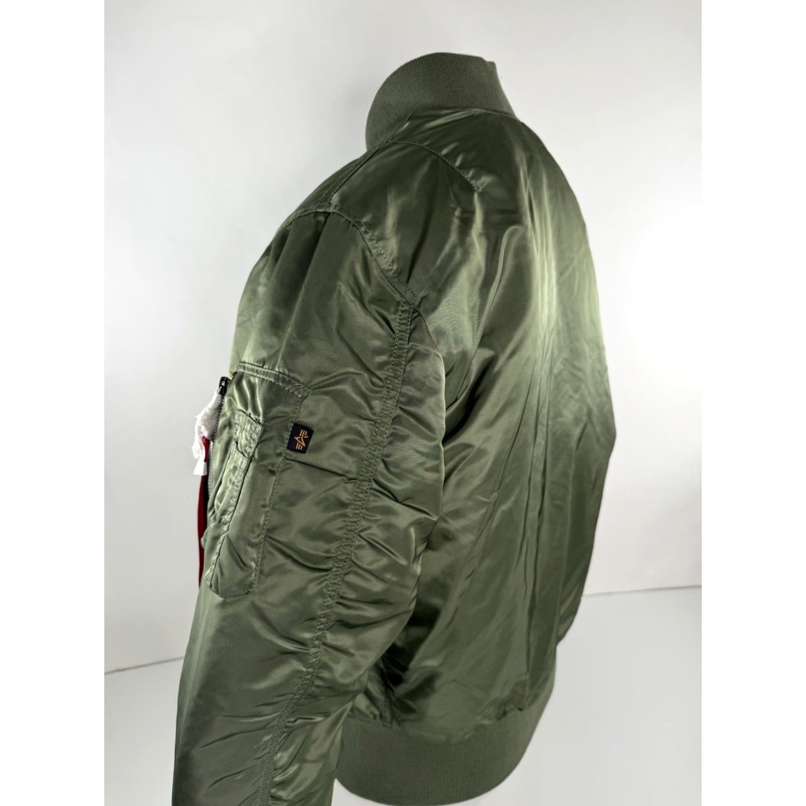 Alpha Industries ALPHA INDUSTRIES MA-1 Reversible Jacket Mens S Green Nike? Size US S / EU 44-46 / 1 - 3 Thumbnail