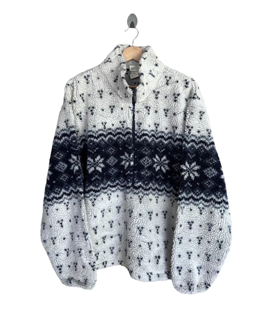 L.L. Bean × Vintage Vintage L.L. Bean Fleece Jacket Size US L / EU 52-54 / 3 - 1 Thumbnail