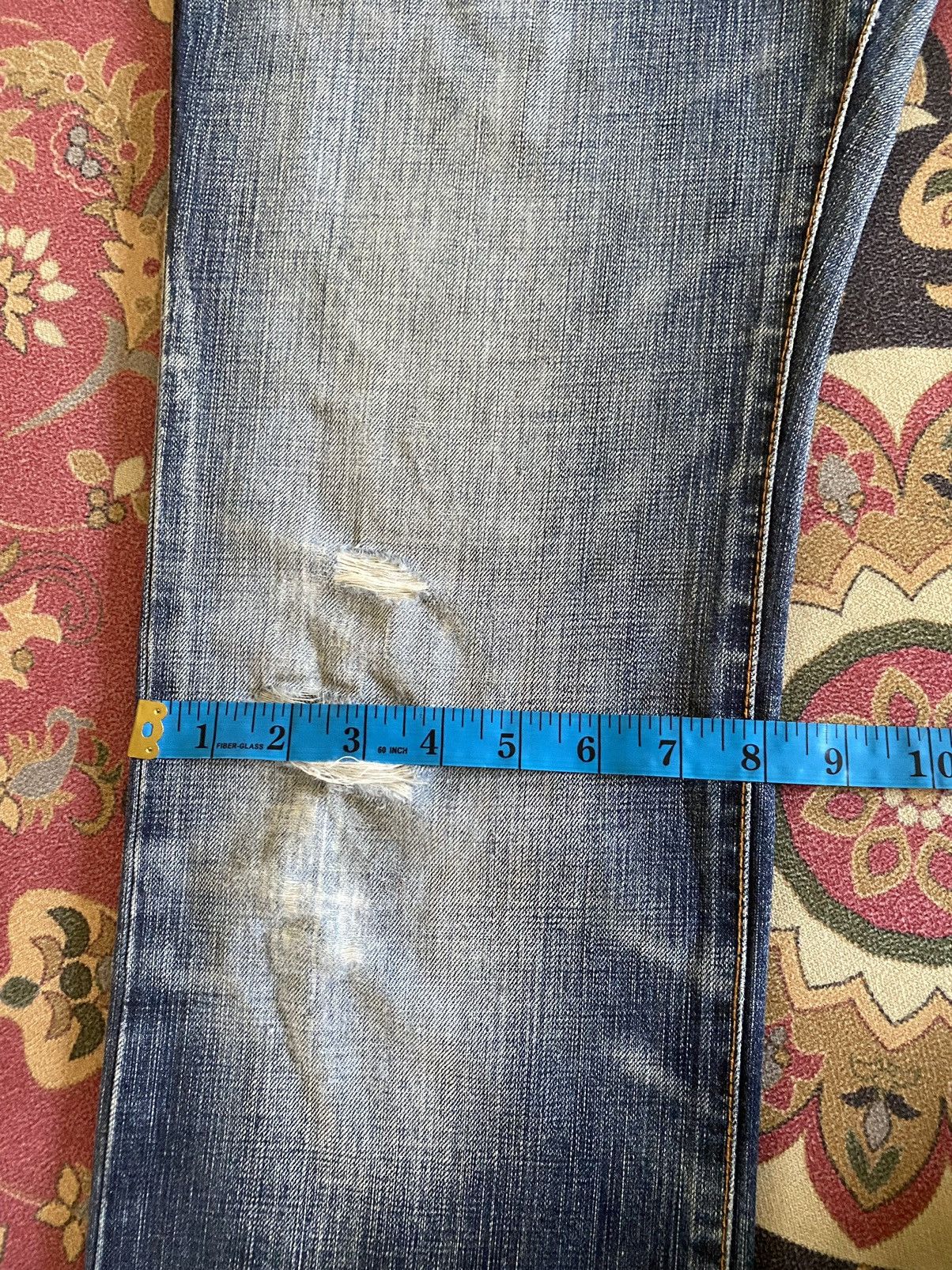 ABAHOUSE Japanese Brand Abahouse Distressed Denim Size US 31 - 18 Thumbnail