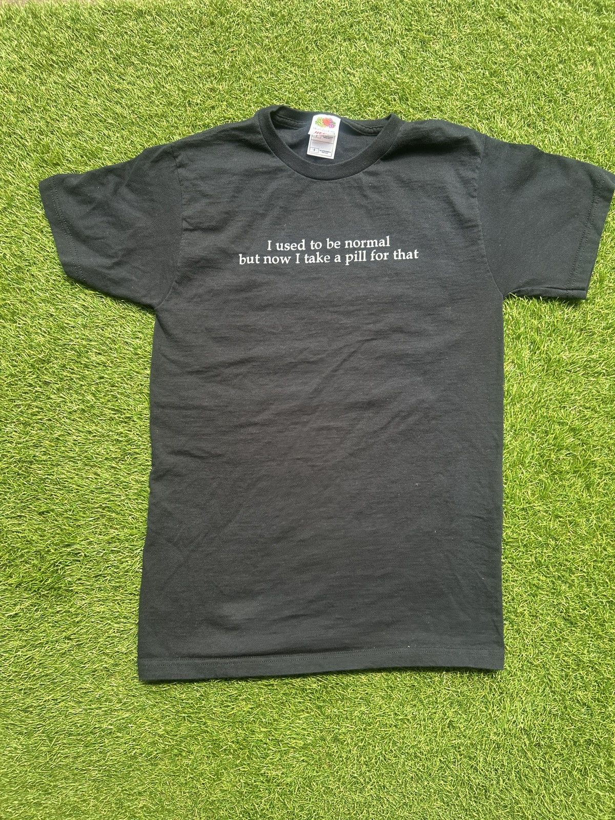 Vintage Vintage 90s Fruit of the Loom USA BFunny Graphic T-Shirt Size US S / EU 44-46 / 1 - 2 Thumbnail