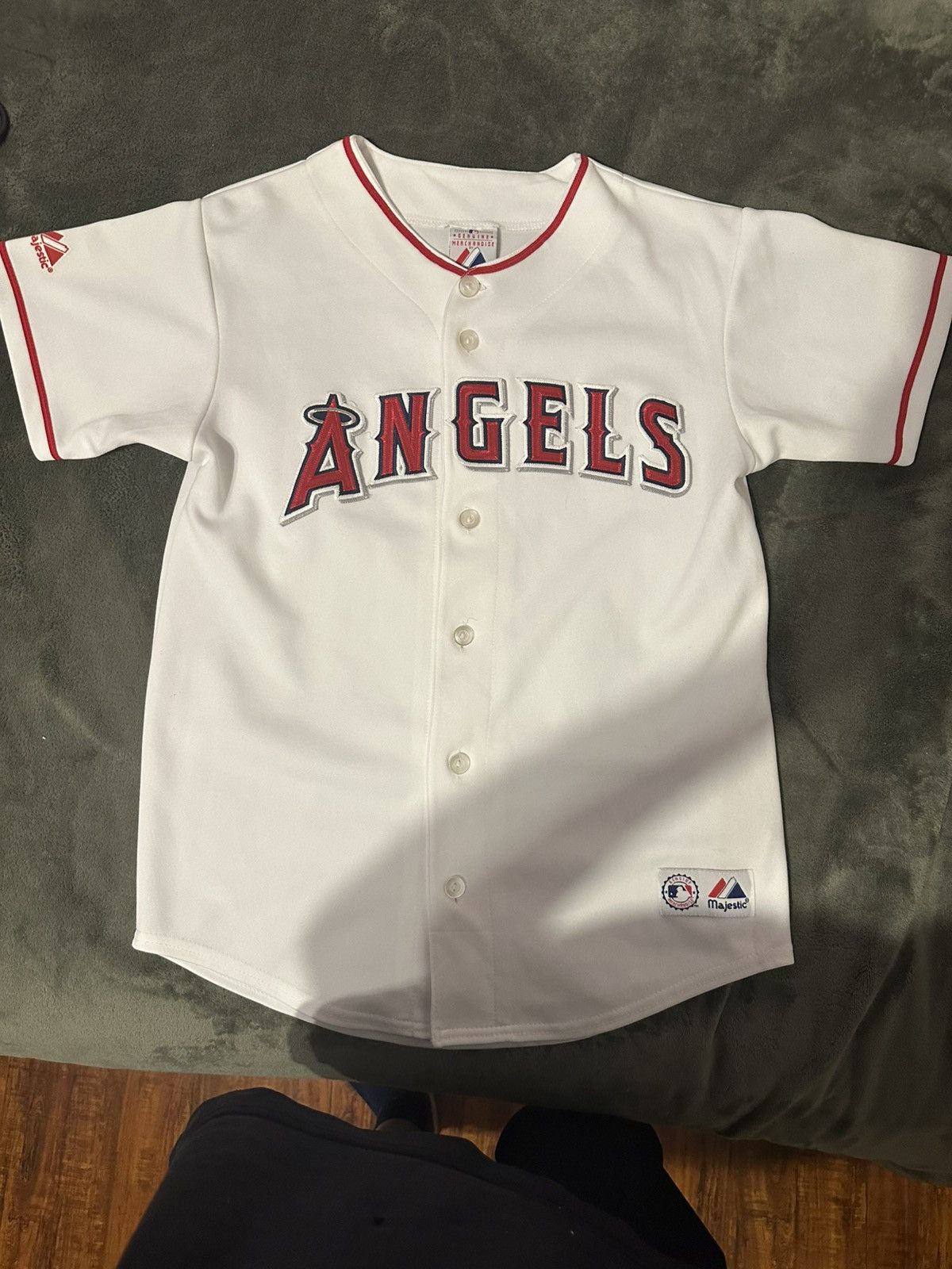 MLB × Majestic VINTAGE Anaheim Angels Size US S / EU 44-46 / 1 - 1 Thumbnail