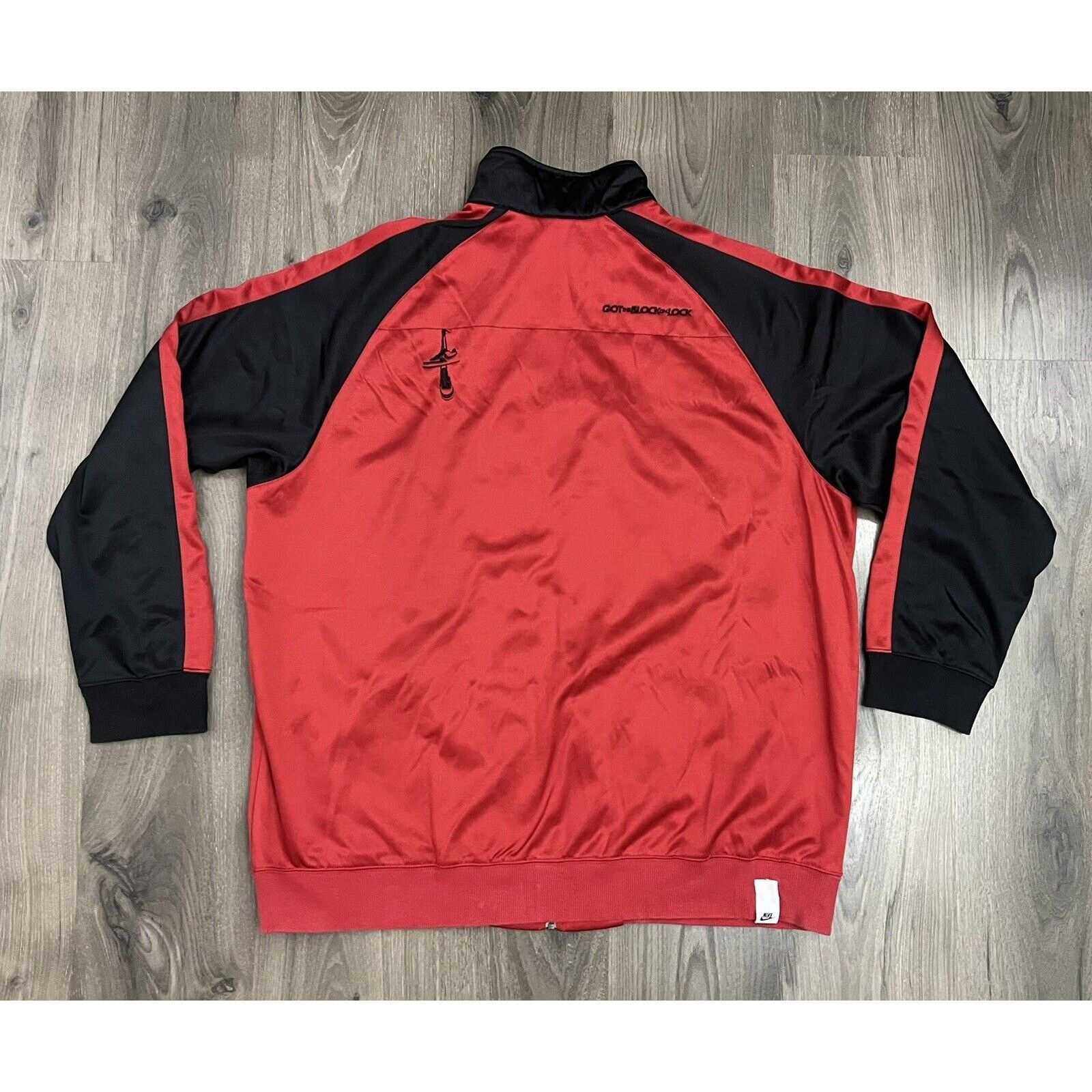 Nike VTG Nike Track Jacket Mens XL Got The Block On Lock Air Forc Size US XL / EU 56 / 4 - 8 Thumbnail