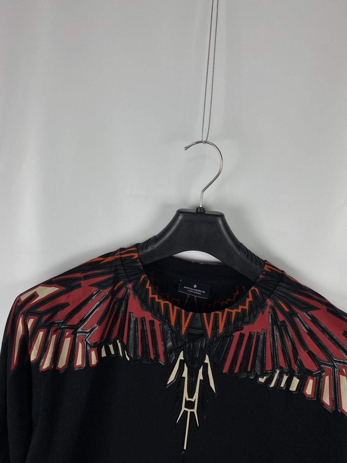 Marcelo Burlon Marcelo Burlon Country Of Milan Ghost Wings Longsleeve S Size US S / EU 44-46 / 1 - 3 Thumbnail