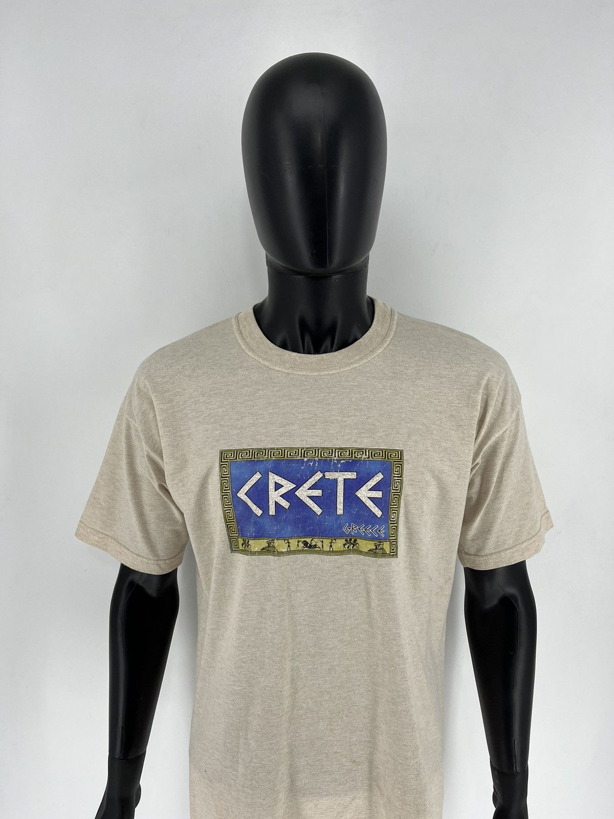 Vintage Vintage Greece Crete Tourist Tee Graphic 90s Size US L / EU 52-54 / 3 - 5 Thumbnail